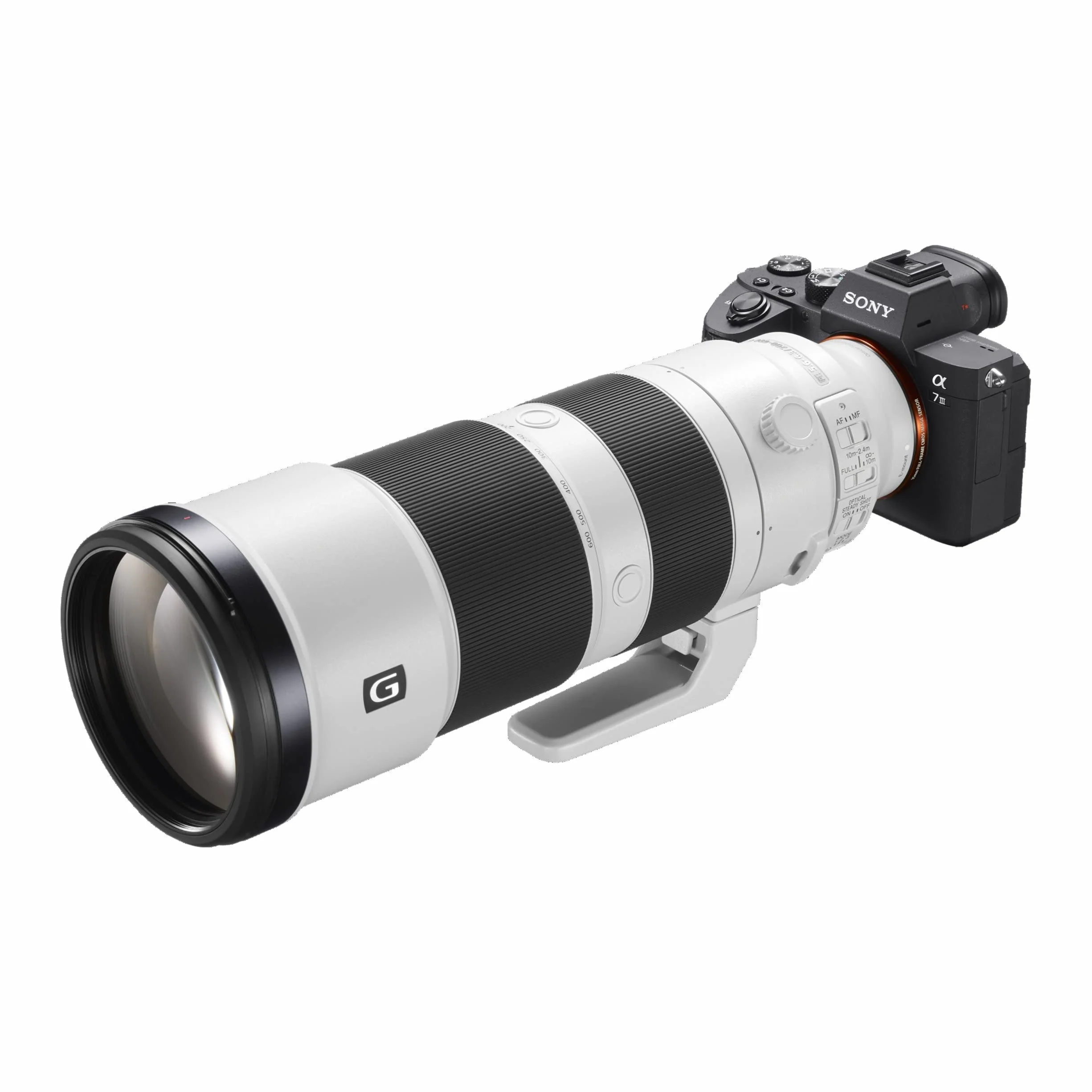 Sony 200–600 mm f/5.6–6.3 G OSS E-Mount teleobiektyw superzoom (idealny do dzikiej przyrody, sportu i natury)
