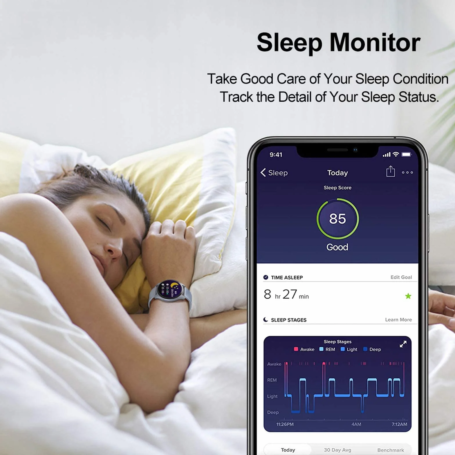 Inteligentny męski zegarek Fitness Tracker z tętnem IP67 Wodoodporny krokomierz Inteligentny zegarek z trackerem snu Kroki Muzyka dla Androida iOS little surprise