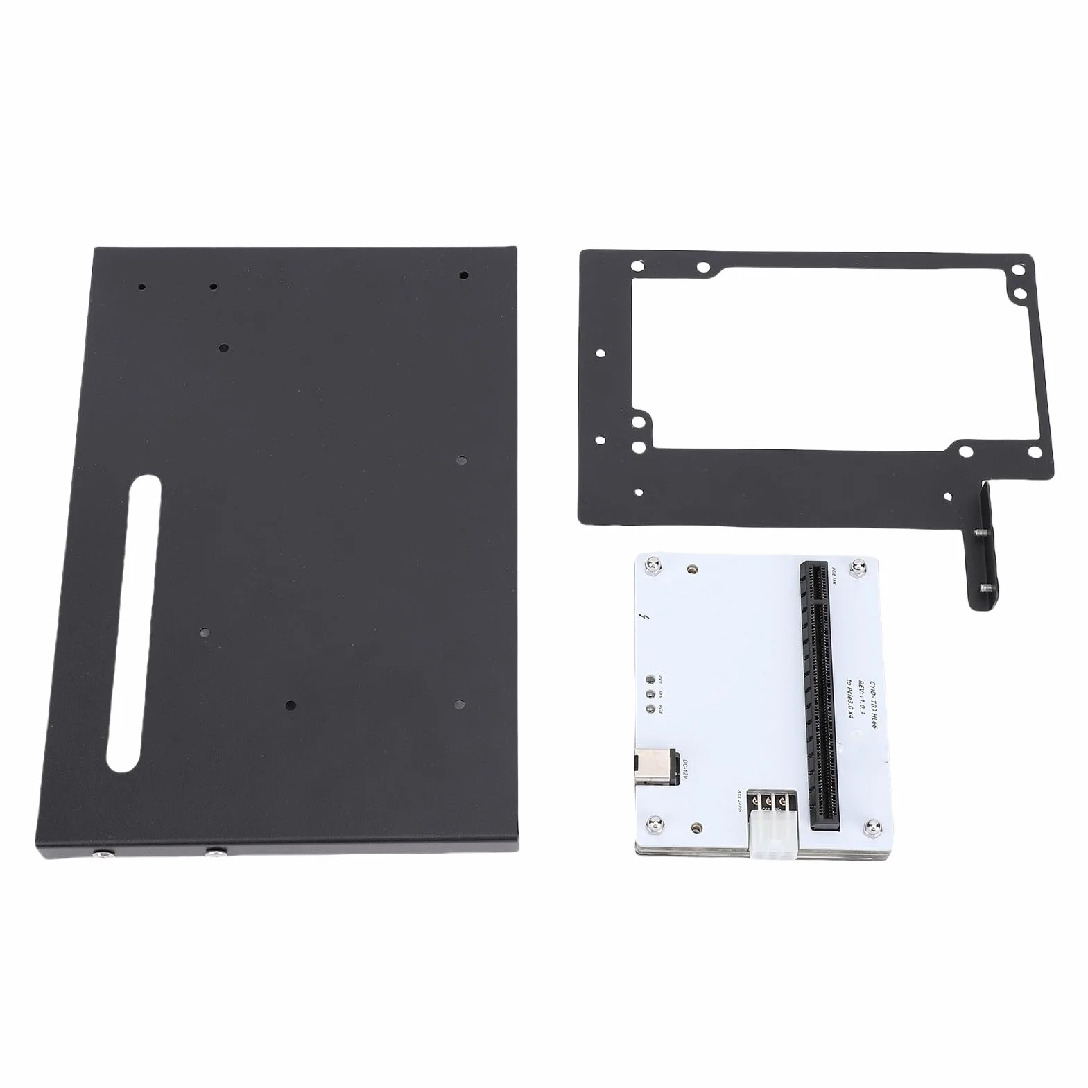 Socobeta Zewnętrzna Stacja Dokująca GPU Szybka Stacja Dokująca Karty Graficznej PCIe 16X dla 3 4 USB4 Laptopy Komputery Stacjonarne Konsole do Gier Metalowy Kabel do Transmisji Danych 1 M