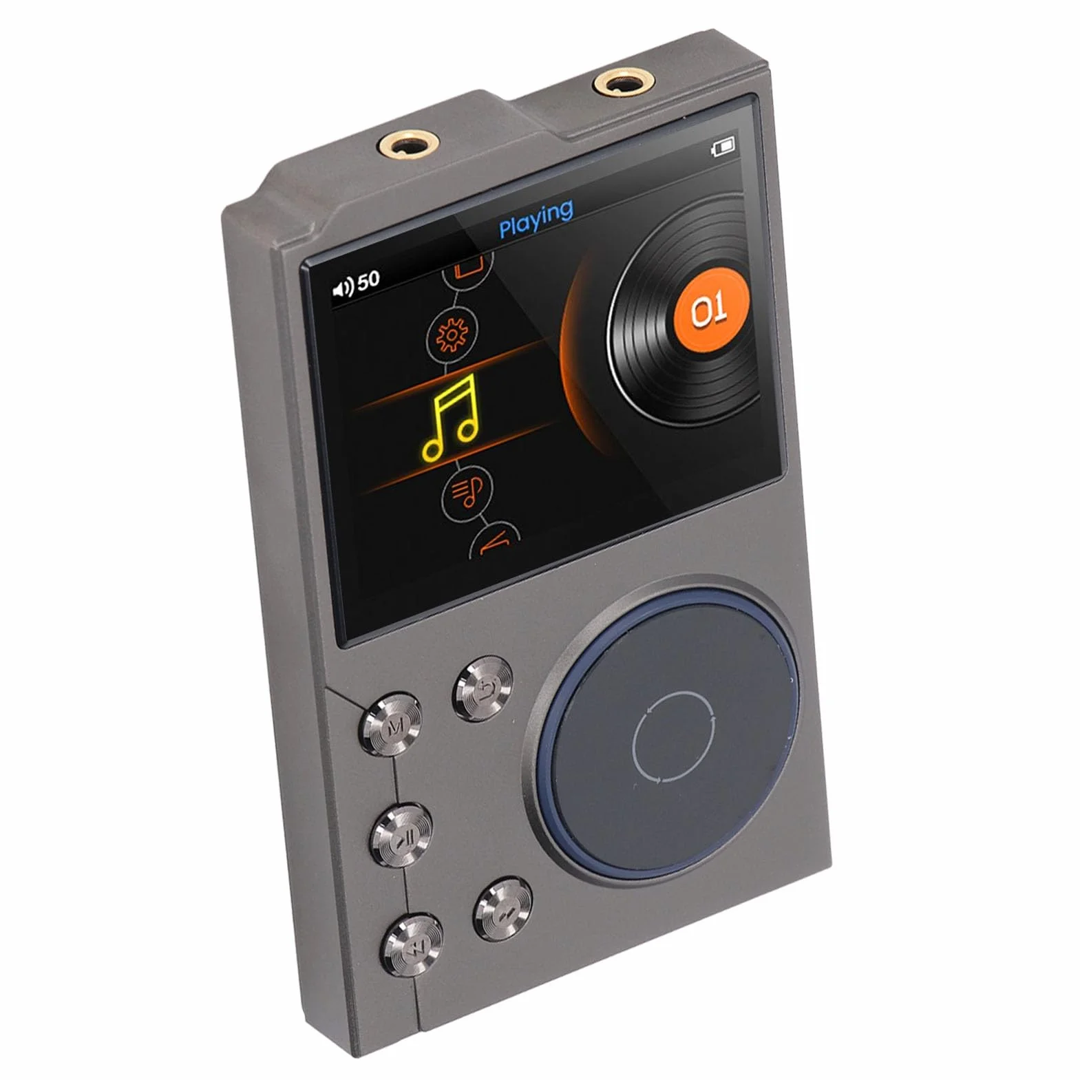 Odtwarzacz MP3 z Bluetooth 5.3, Przenośny Odtwarzacz Muzyki z Bezstratnym Dźwiękiem HiFi, Ekran HD 2,4 Cala, Cyfrowy Odtwarzacz Muzyki dla Dzieci
