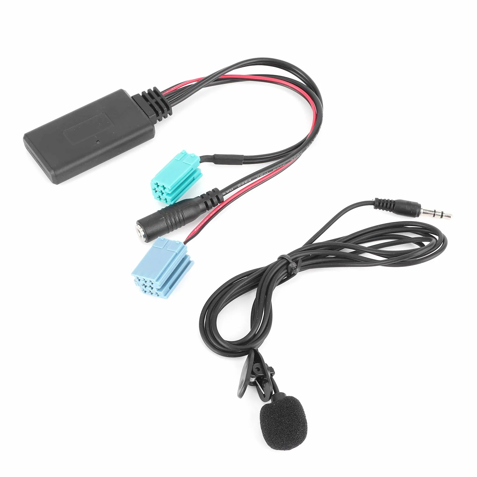 Adapter audio Bluetooth, DC12V samochodowy adapter AUX, podkładka Bluetooth 5.0 do/Espace/Megane