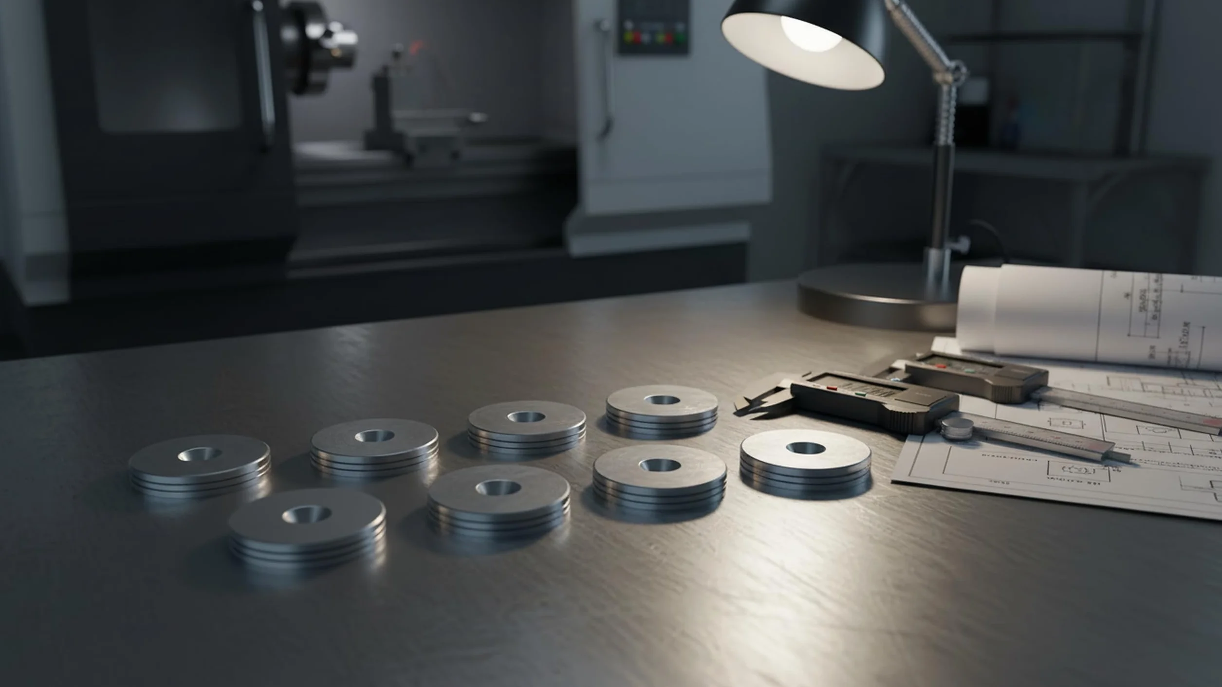 Podkładki tłumiące wibracje głośników 20 mm aluminium do Hi-Fi stojaki szafy regały 8 szt.