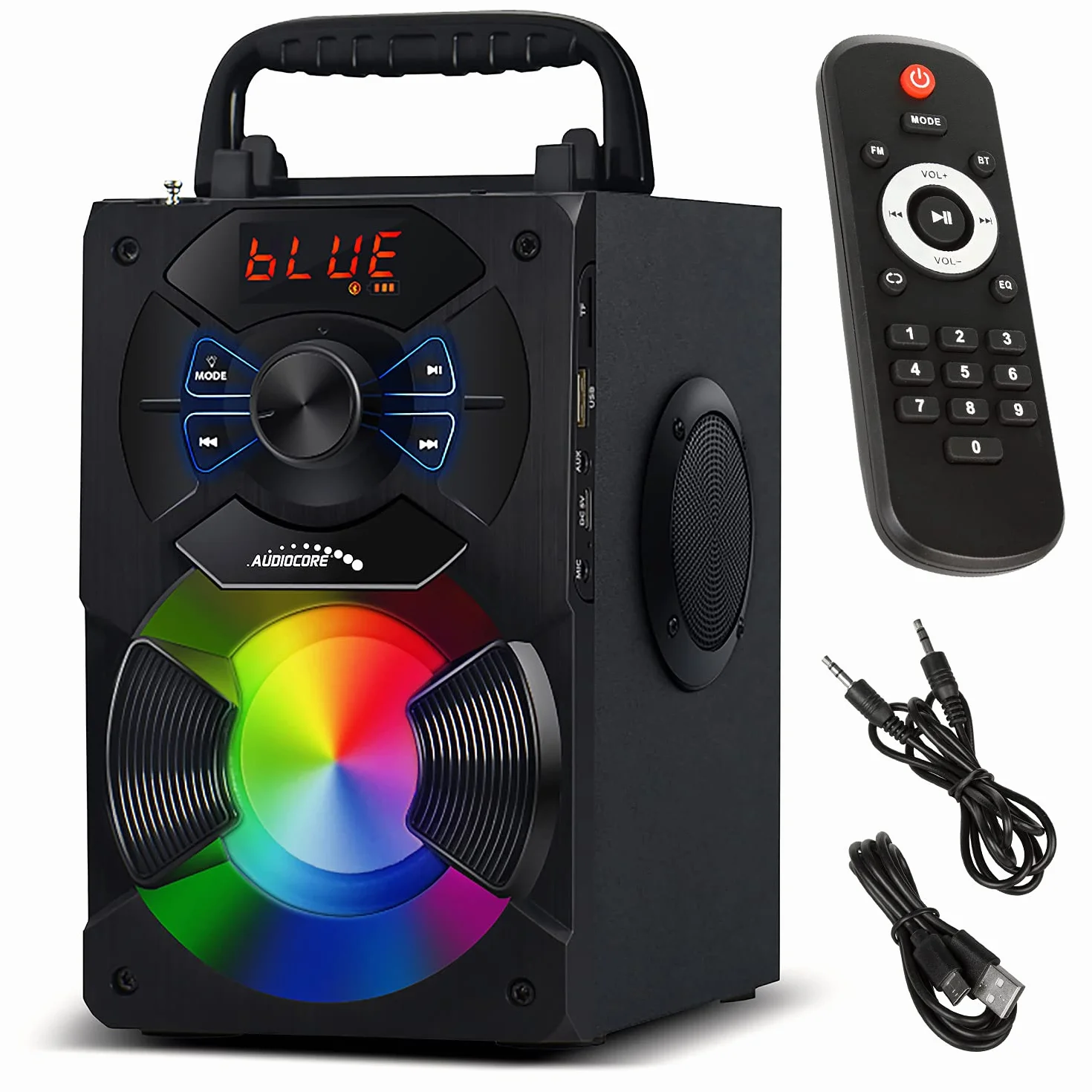 Audiocore AC730 Przenośny Głośnik Bluetooth 5.0 11W LED
