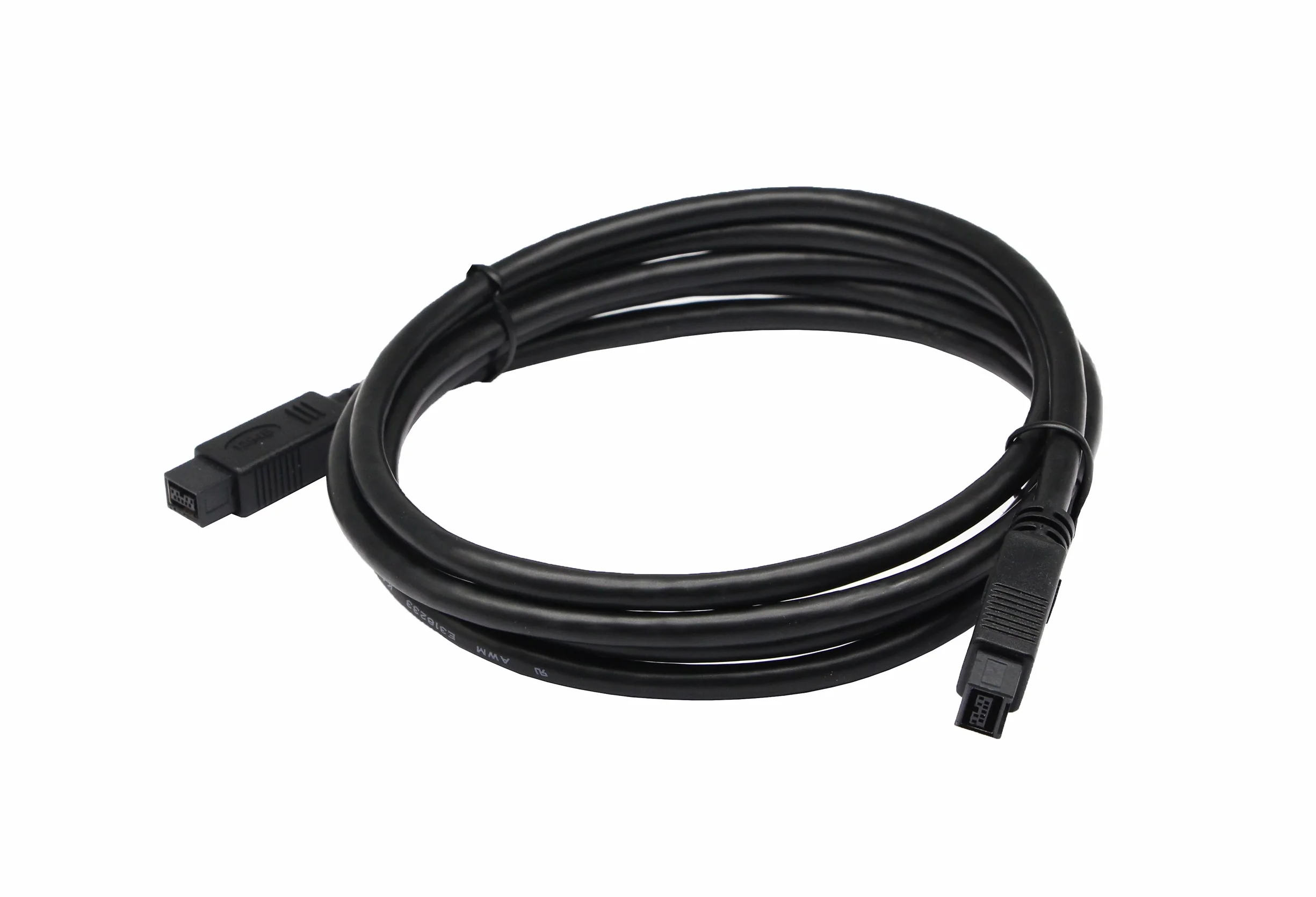CERRXIAN 1,8 m FireWire 800 czarny kabel 9-pinowy na 9-pinowy - IEEE 1394B (dla komputerów Mac i PC)