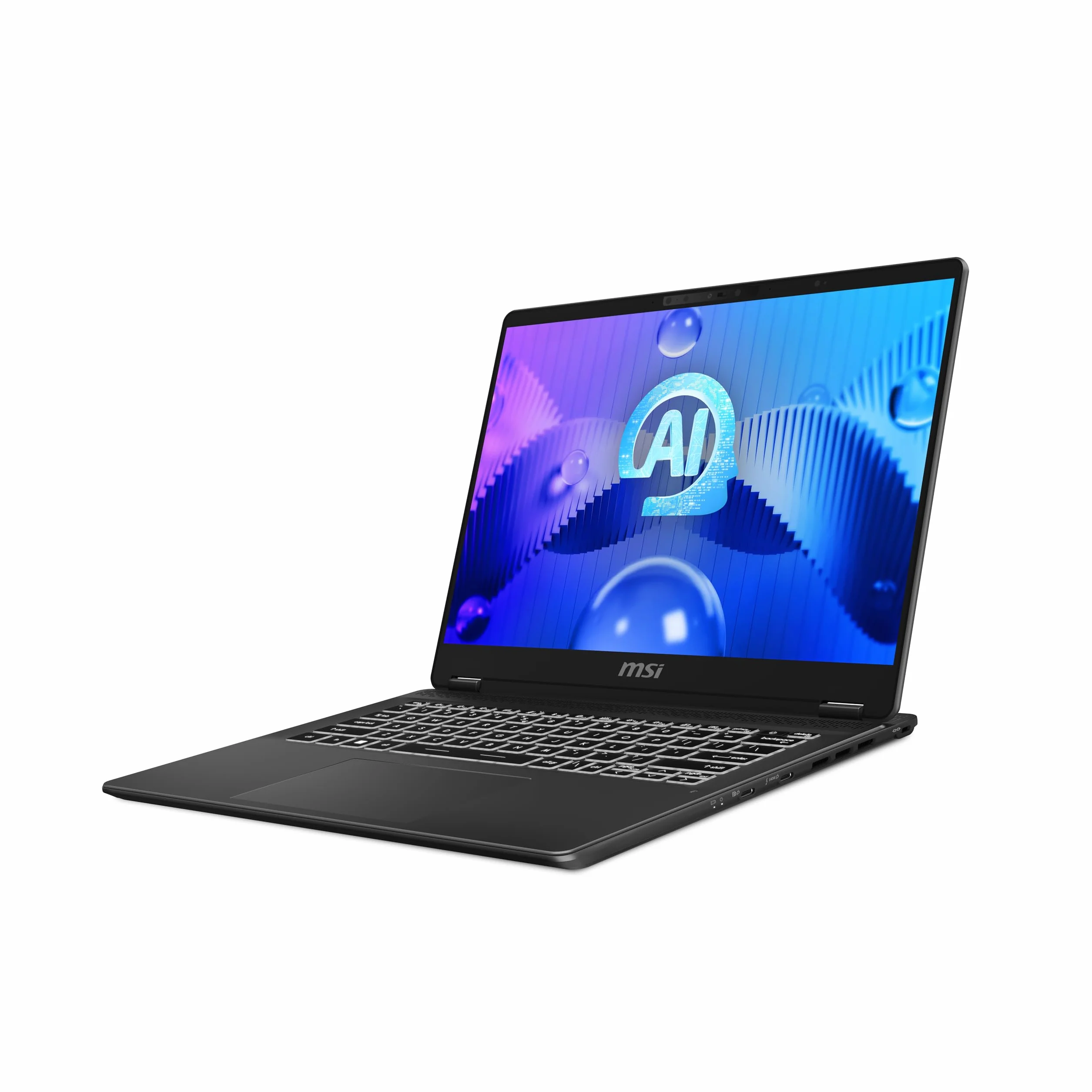 MSI Prestige 14 AI Studio C1UDXG-060IT, notebook 14" FHD+ 144 Hz, Intel Core Ultra 7 155H, Nvidia RTX 3050, 6 GB GDDR6, 1 TB SSD PCIe4, 16 GB DDR5 5600 MHz, WiFi 7, Win 11 Home [Layo] WITA