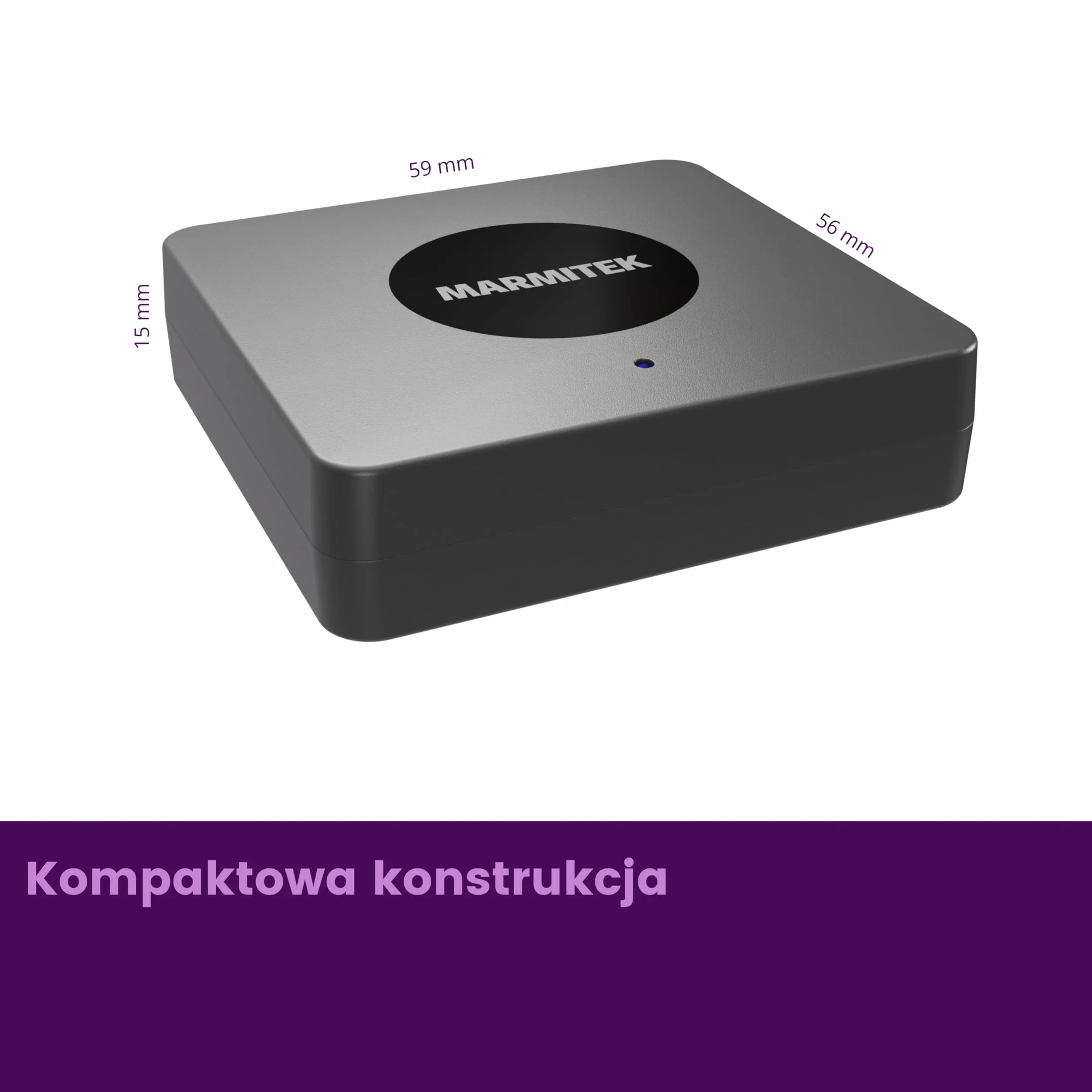 Transmiter Bluetooth TV Marmitek BoomBoom 55 HD - aptX HD aptX Low Latency aptX Adaptive - 2 słuchawki jednocześnie - Toslink coax jack 3,5 mm - nadajnik audio Bluetooth