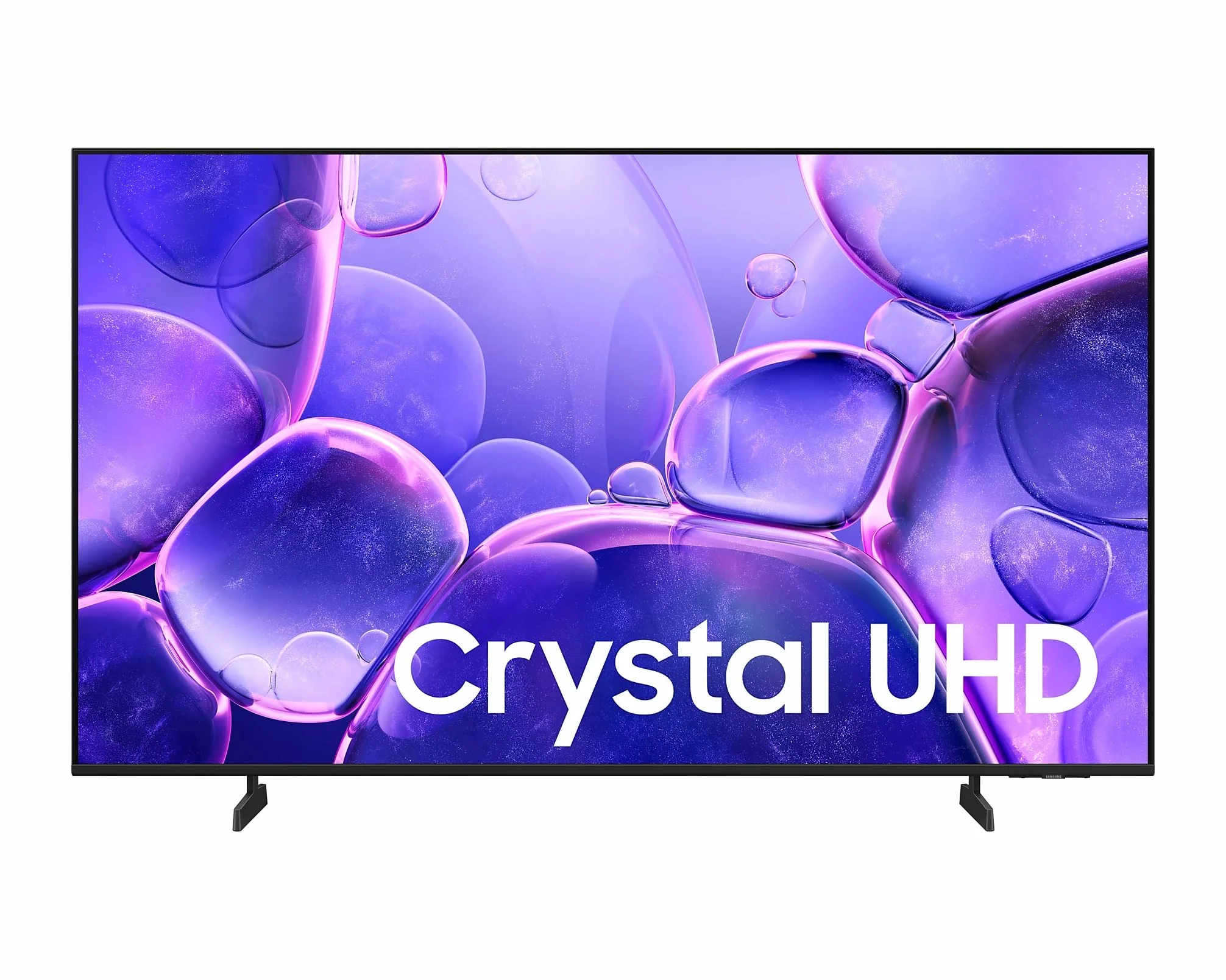 Samsung Crystal UHD 4K U80F Telewizor LED, 43 cale (108 cm), procesor Crystal 4K, wzornictwo MetalStream, SmartThings, Knox Security, Gaming Hub, AI Upscaling (wersja węgierska)