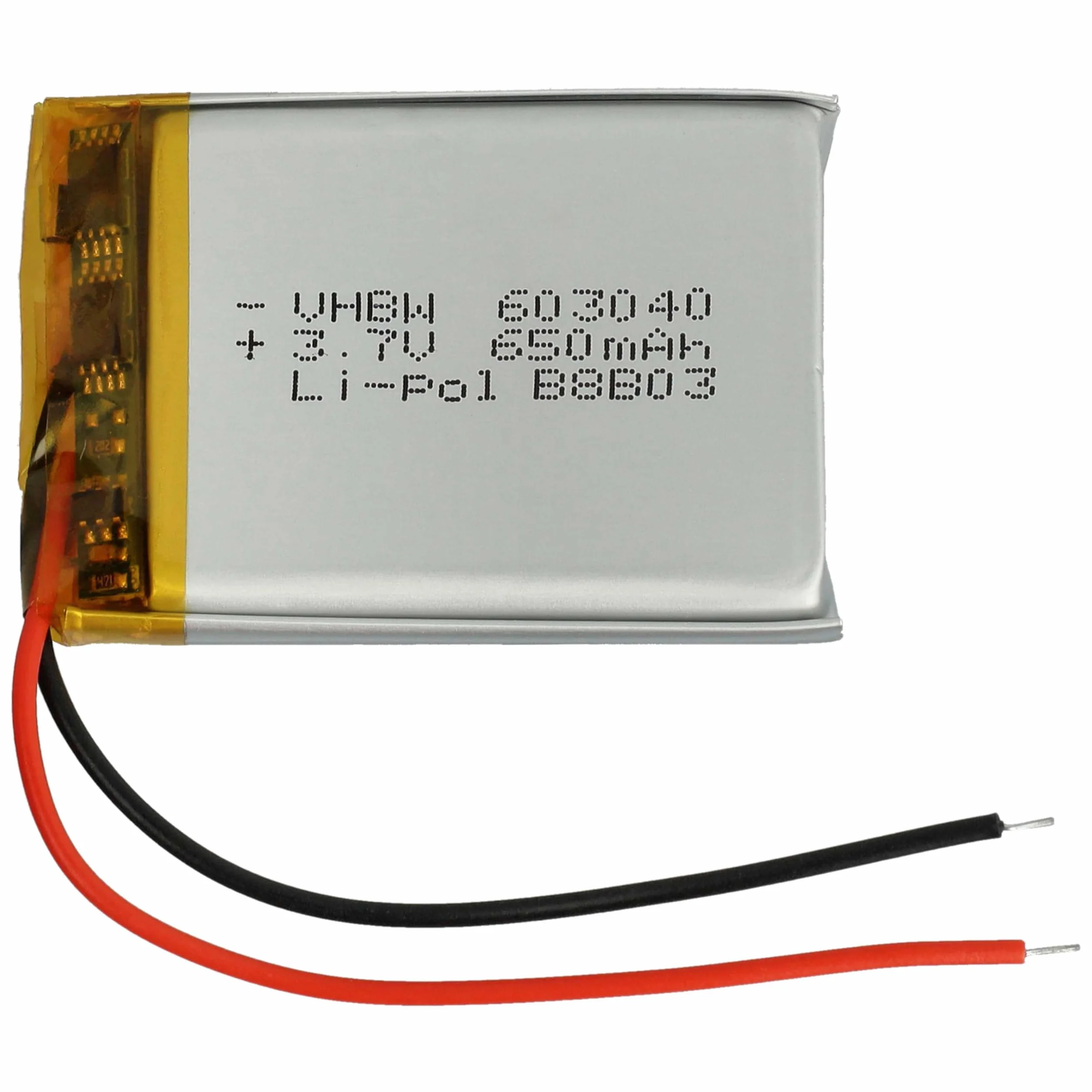 vhbw 1 x bateria kompatybilna z bezprzewodowymi słuchawkami Marshall MID (650 mAh, 3,7 V, Li-ion)