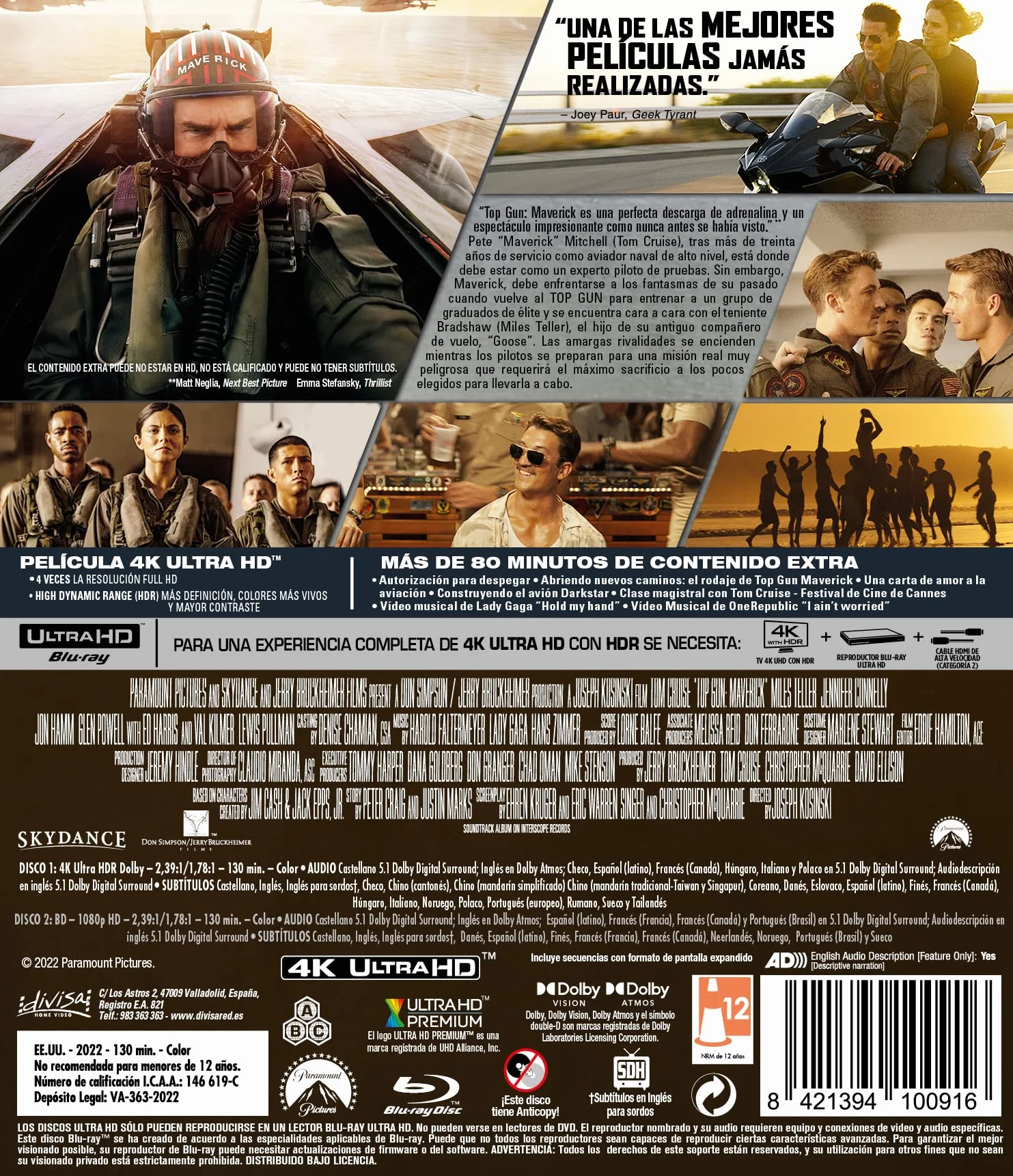 Top Gun Maverick (4K UHD) - BD