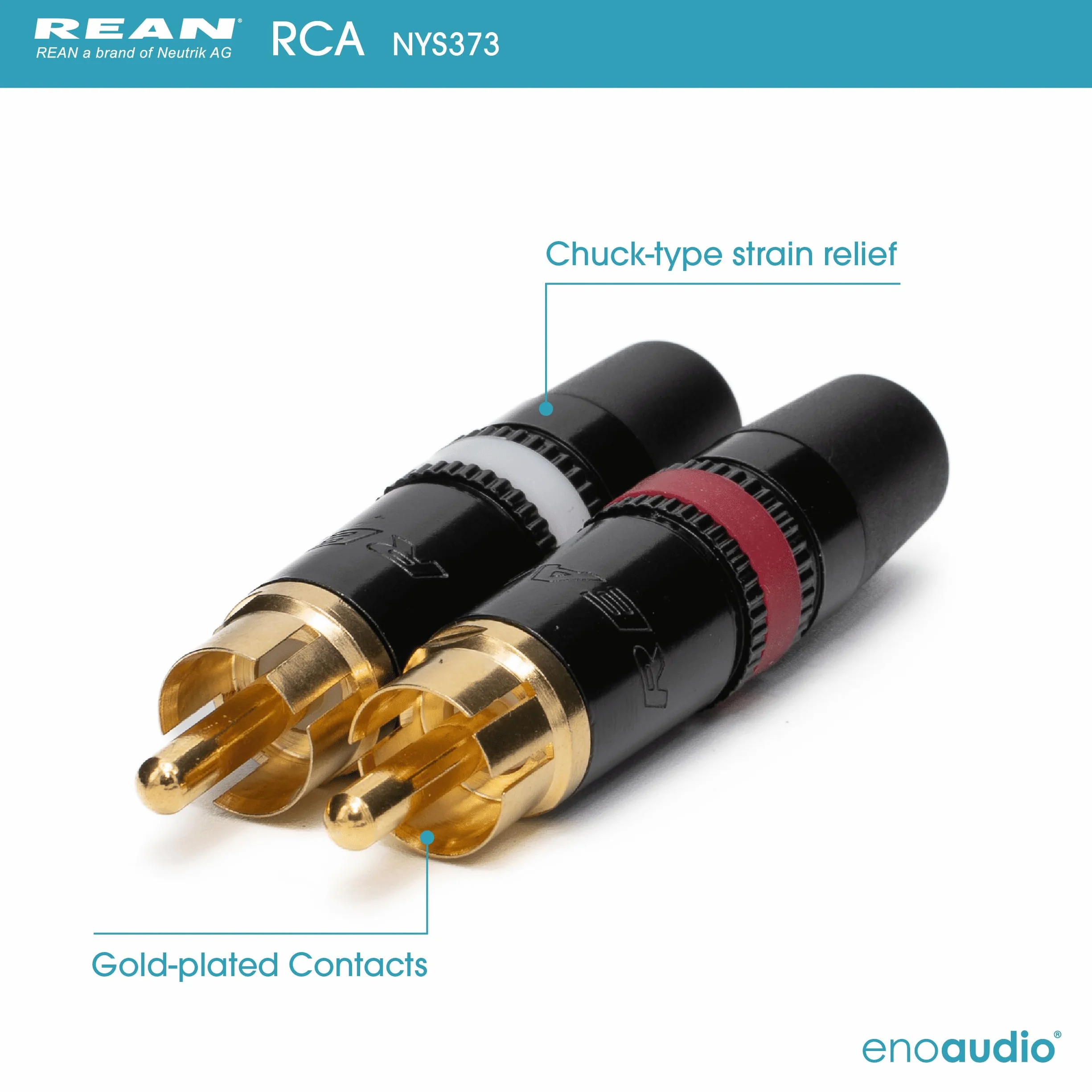 Mogami 2534 kabel poczwórny stereo, para (L,P) wtyk Neutrik Gold RCA - męski XLR, HiFi 10 m