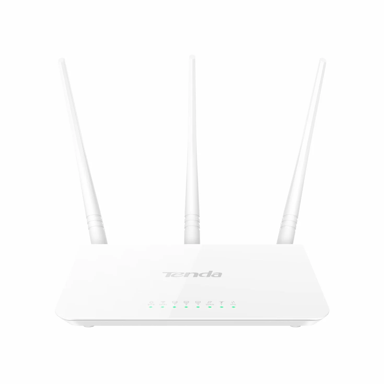 Tenda F3 Router Bezprzewodowy Fast Ethernet, 300Mbps, 2.4GHz, Bianco