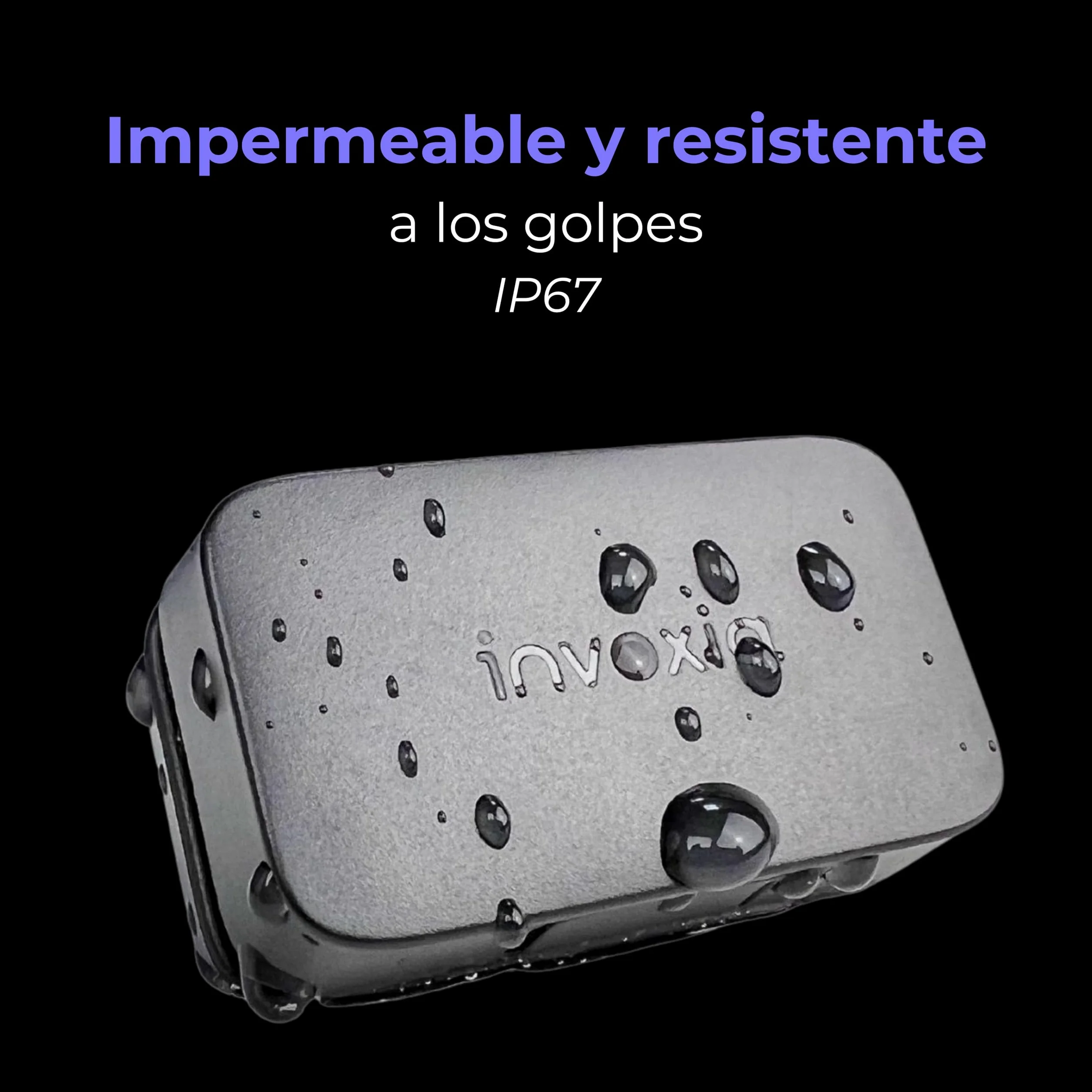 Invoxia Mini Tracker GPS, wodoodporny tracker GPS z alarmami antykradzieżowymi w czasie rzeczywistym, do 3 miesięcy autonomii, 1-letnia subskrypcja w zestawie, mały i lekki, blokada kluczyka do łodzi