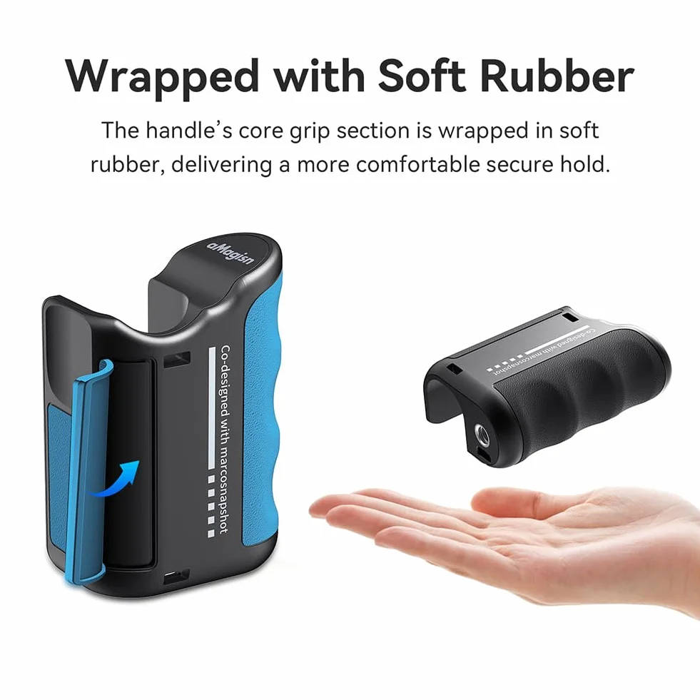 Uchwyt boczny kamery Xplorer Grip Kit do kamery sportowej DJI/Insta.360/ Go.Pro, akcesoria do uchwytów do Go.Pro 13/ Insta.360 Ace Pro 2/ DJI Action 5 Pro (do Go.Pro)