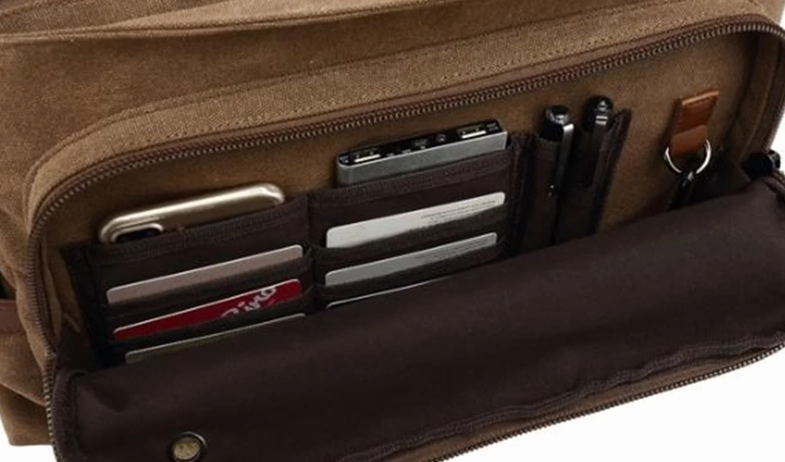 Torba Podróżna Płócienna Torba Na Laptopa O Przekątnej 13,7 Cala. Męska Torba Na Ramię Typu Satch Do Podróży Służbowych Wytrzymały Plecak na Komputer(Gray)