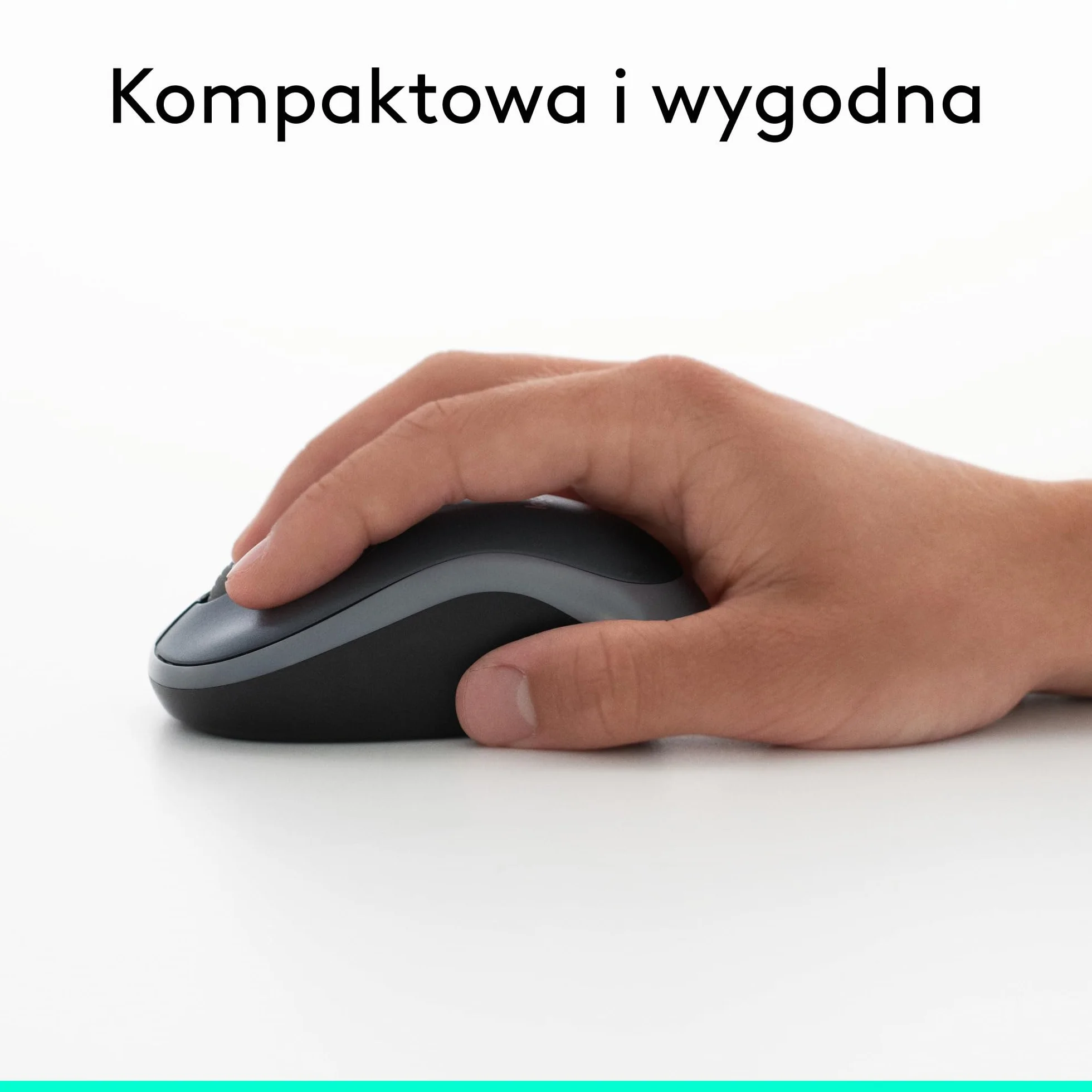 Logitech M185 910-002235 Mysz, Szary/Czarny, 2,4 GHz