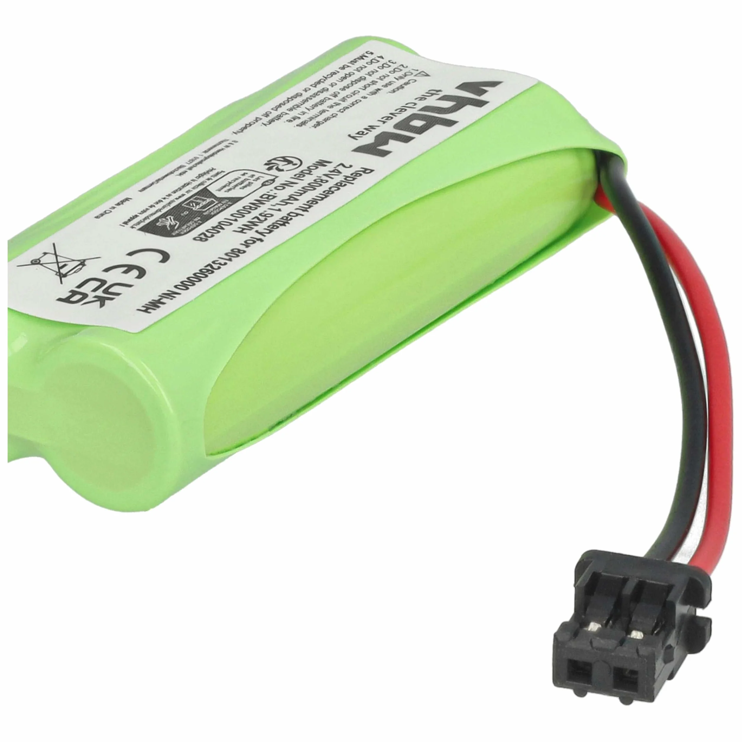 vhbw Bateria Zastępcza 800mAh 2,4V NiMH do Telefonu Bezprzewodowego