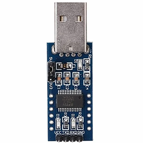 Ft232 USB-Uart płytka Ft232R Ft232Rl moduł szeregowy Rs232-Ttl 52x17x11 mm