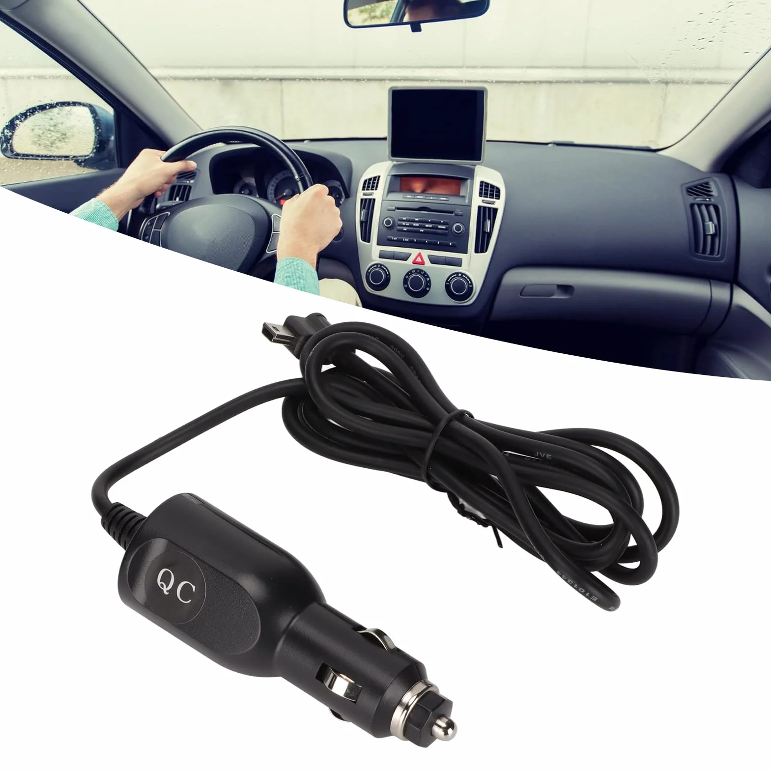 5V 1.2A Papieros, ładowarka Plug and Play Wymiana Nawigacja GPS Zapalniczka Samochodowa ładowarka do XL One GPS