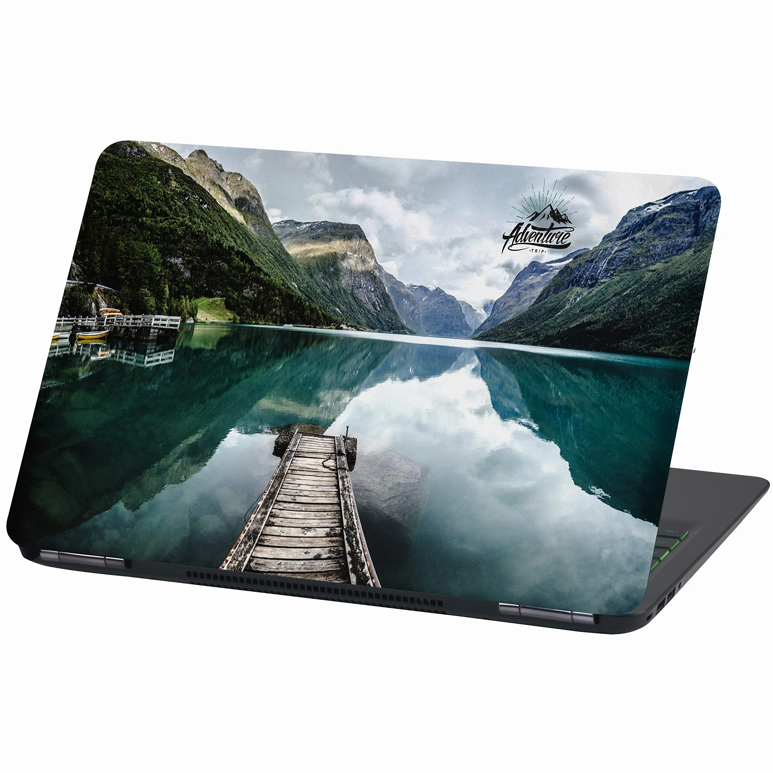 Folia na laptopa Cover Adventure folia samoprzylepna Notebook naklejka ochronna samoprzylepna winylowa naklejka (15 cali, LP28 Norwegia Fjord)