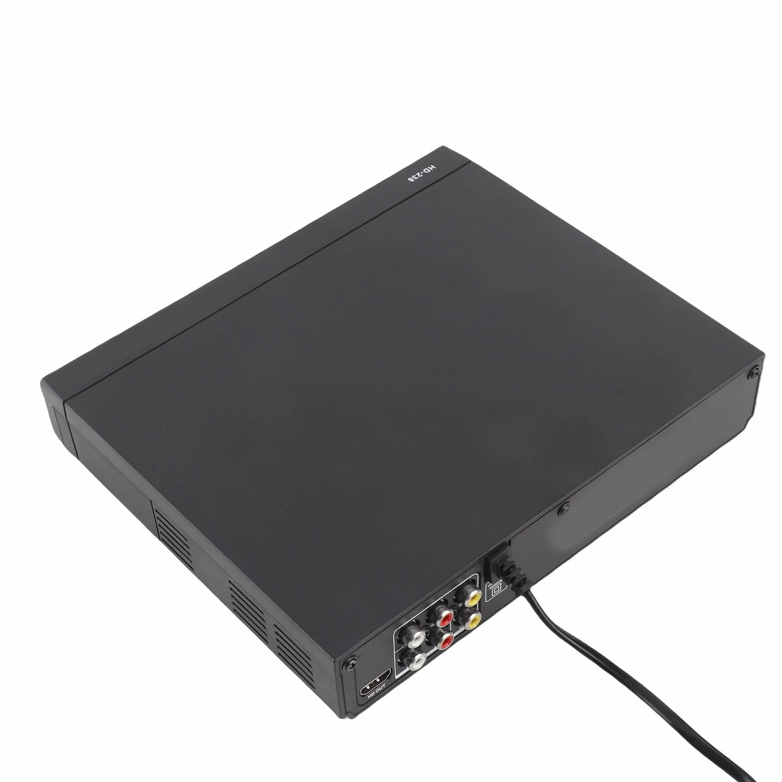 Odtwarzacz HD DVD, Skalowanie Multimediów do 1080P dla Wszystkich Regionów, Odtwarzacz DVD, Kable USB z Pilotem i obsługą NTSC PAL, Idealny do Telewizora (wtyczka UE)