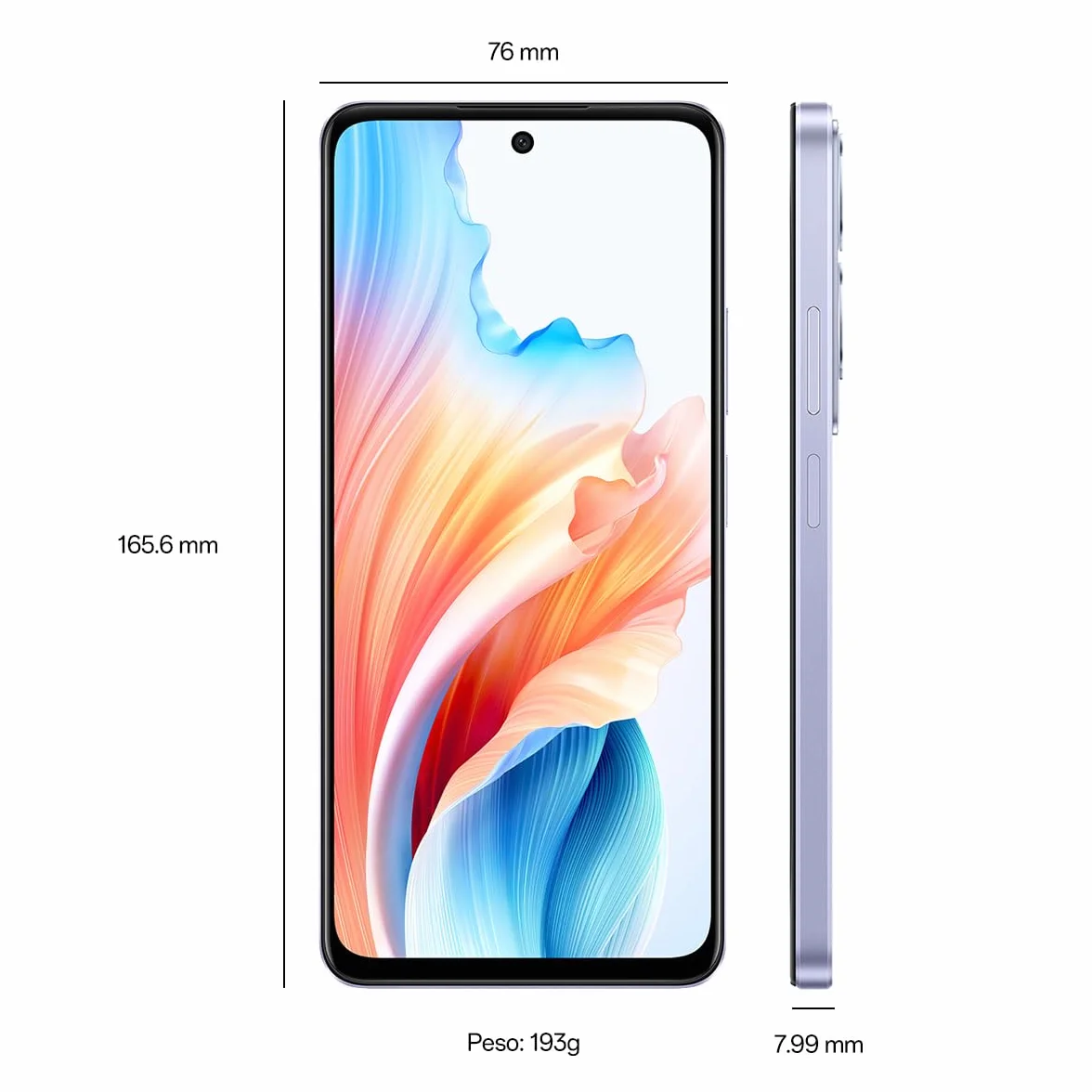 OPPO A79 8+256GB 6.72" 5G Mistery Black ITA