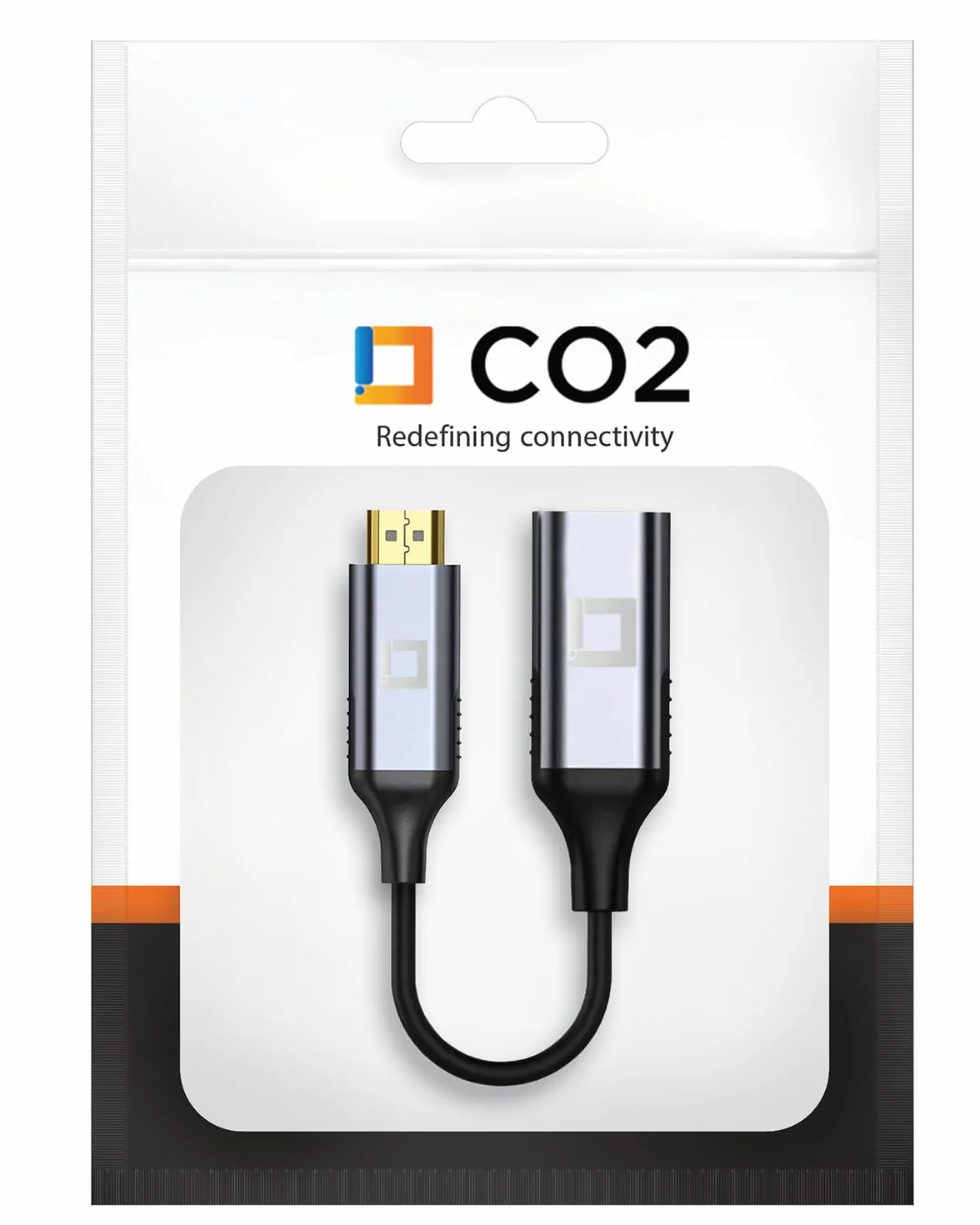 Konwerter HDMI na VGA D-SUB 2K/60Hz Full HD 1080p Pozłacany Aluminium Space Gray