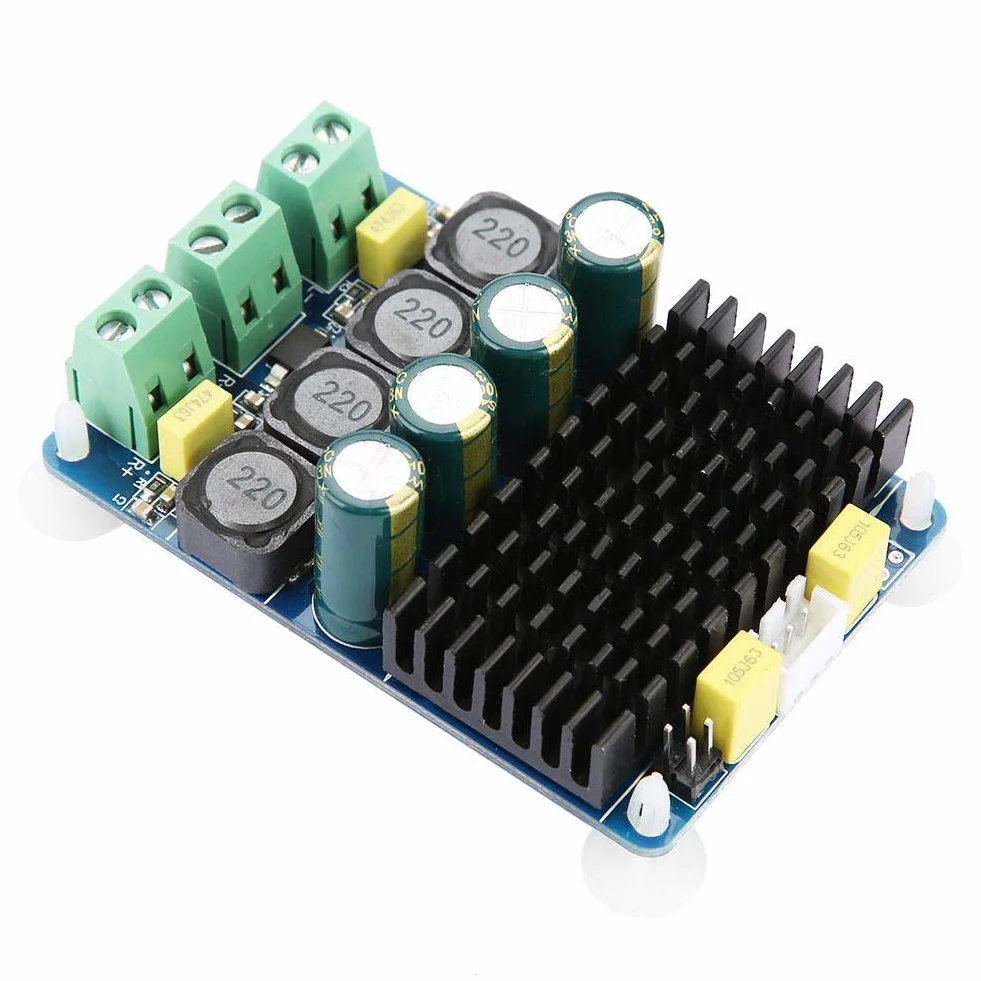 TDA7498 HF20 Audio Verstärkerplatine 2x100W Dual Channel 8-32VDC