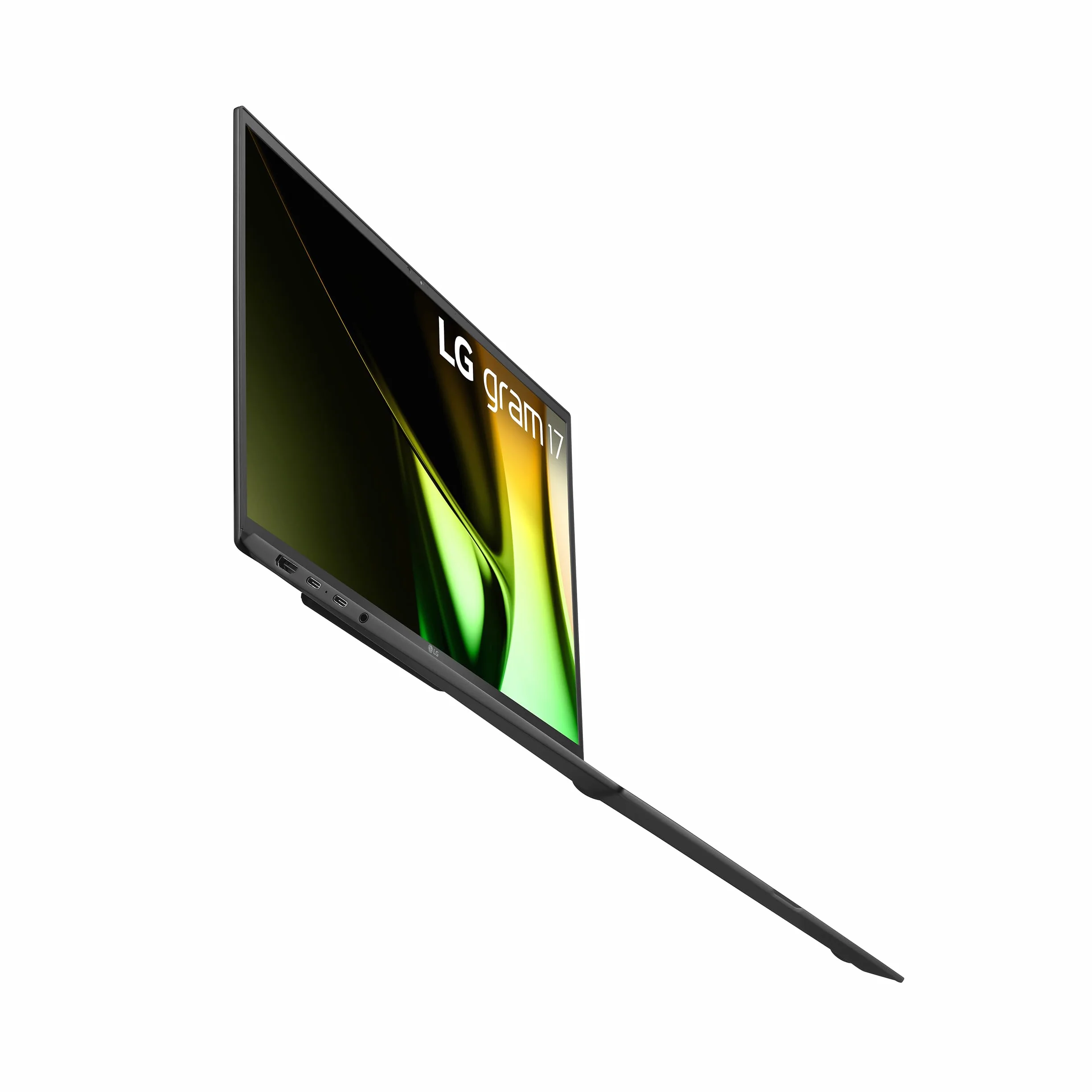 LG 2024 g notebook o przekątnej ekranu 17" – 1350 g Intel Core Ultra7 laptop (16 GB RAM, 1 TB Dual SSD, czas pracy baterii 21,5 h, wyświetlacz IPS Anti-Glare, Win 11 Home), czarny