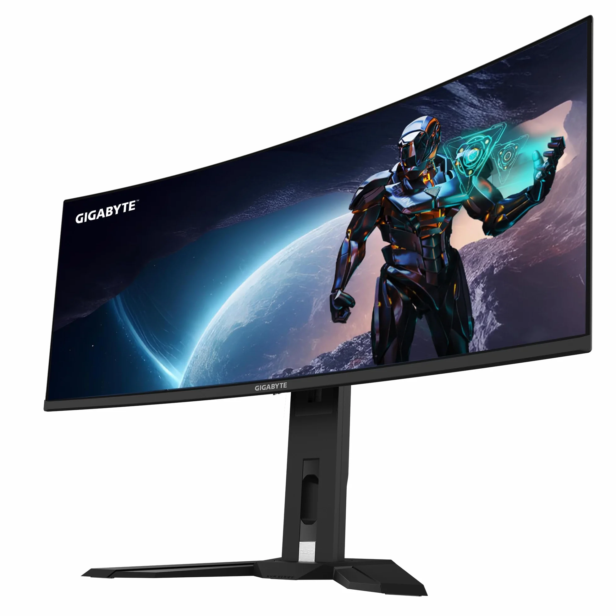 GIGABYTE 34" OLED WQHD MO34WQC2 zakrzywiony monitor do gier, 3440 x 1440, 240 Hz, 0,03ms, KVM, 250 CD/m², FreeSync Premium Pro, DisplayHDR True Black 400, HDMI 2.1, Displayport 1.4