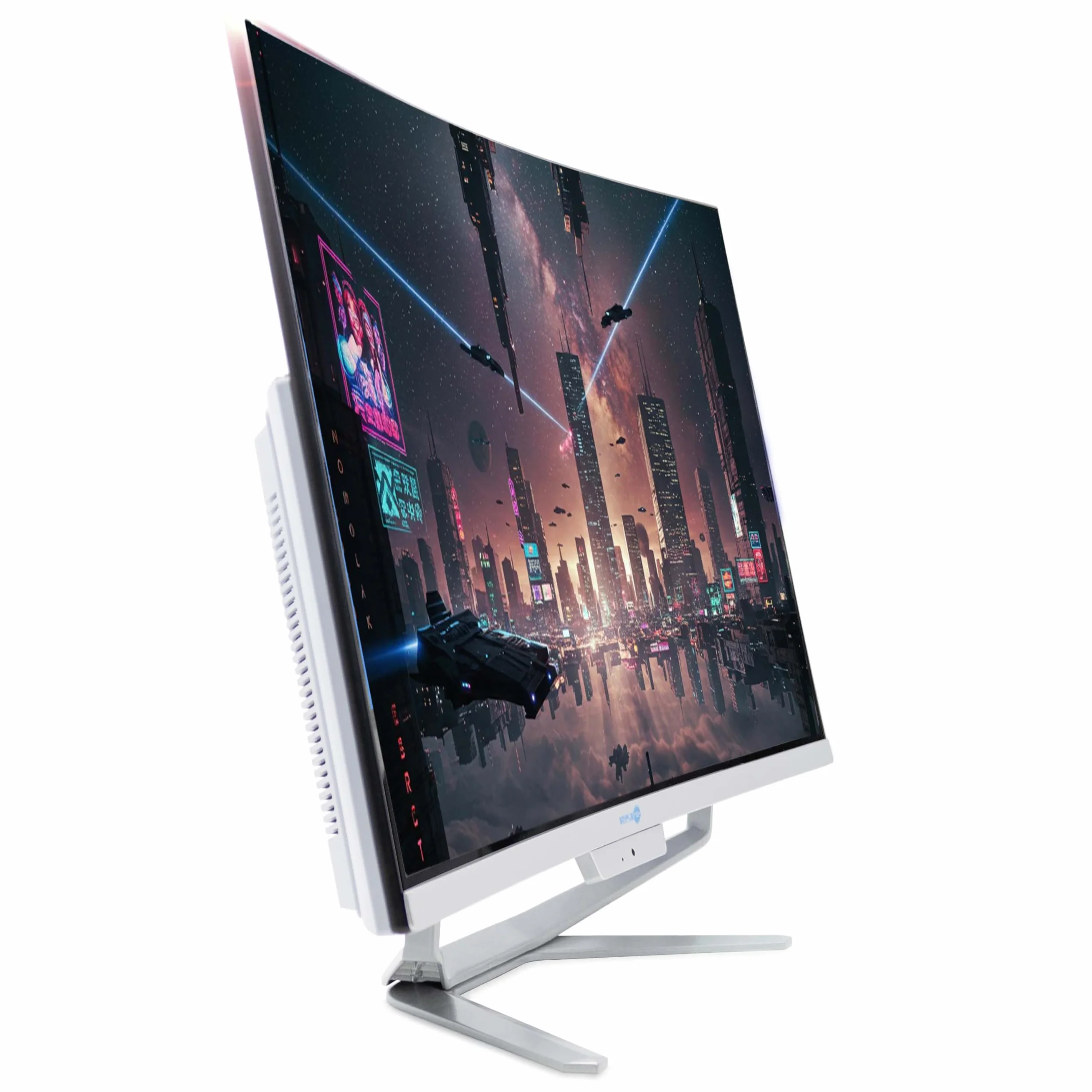 SIMPLETEK Wszystko w jednym AiO 27" FHD zakrzywiony system Windows 10 Core i7 do 3,6 GHz, 16 GB RAM SSD 240 GB + mysz bezprzewodowa w zestawie kamera internetowa PC do gier zakrzywione streaming dom