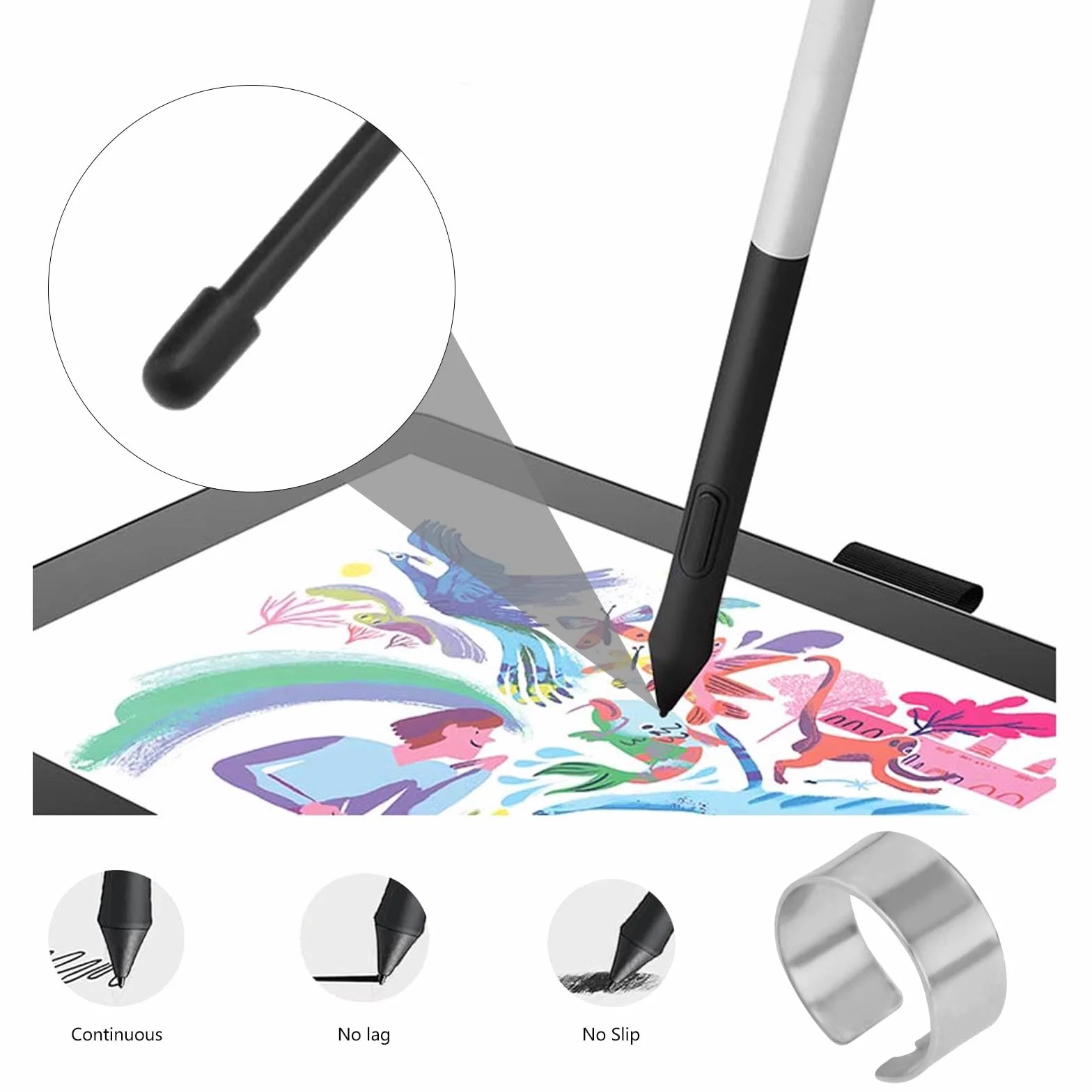 OTOTEC końcówki rysika Gen.2 kompatybilne z Wacom Pro Pen 2 3D & Classic Pen