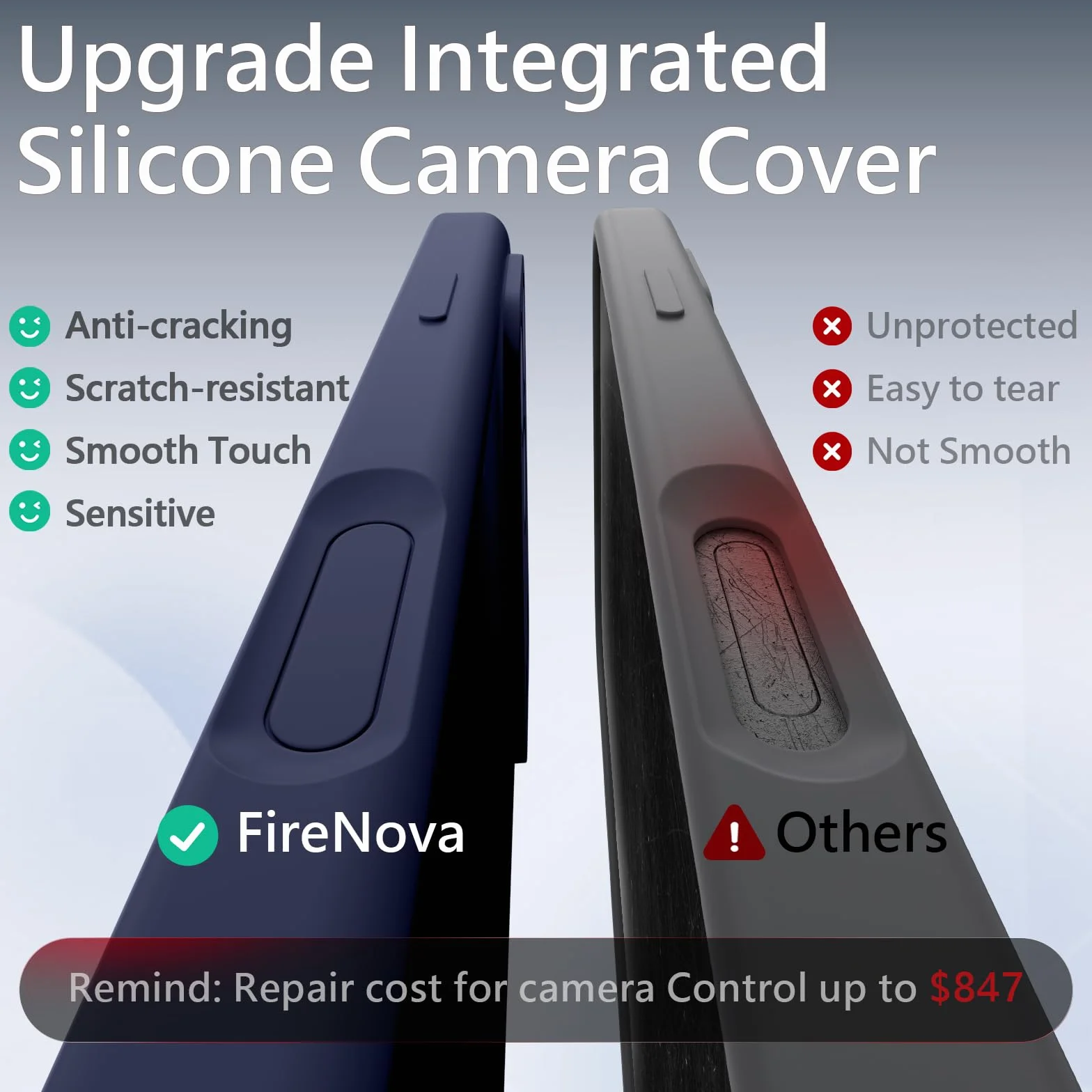 FireNova Magnetic for iPhone 17 Pro Case, kompatybilne z MagSafe, [zintegrowany silikonowy przycisk sterowania aparatem] [ochrona aparatu] odporne na zarysowania etui na telefon komórkowy, 6,3