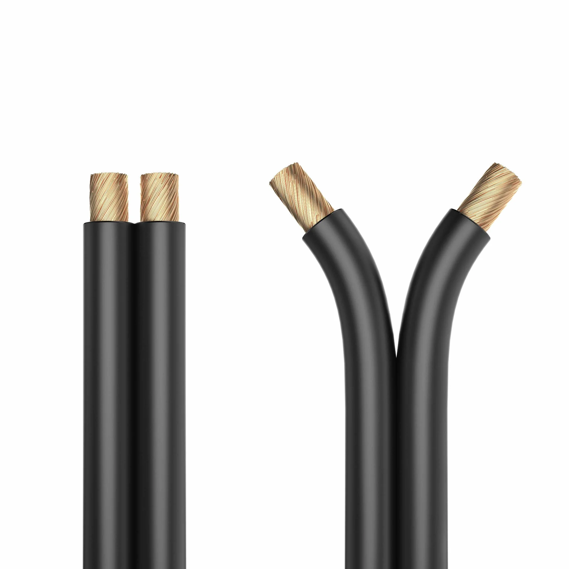 PureLink Kabel głośnikowy OFC 2 x 4,00 mm² 0,20 mm, 50,0 m, kabel miedziany z czystej miedzi do głośnika HiFi głośników subwoofera, kabel audio z oznaczeniem polaryzacji, czarny