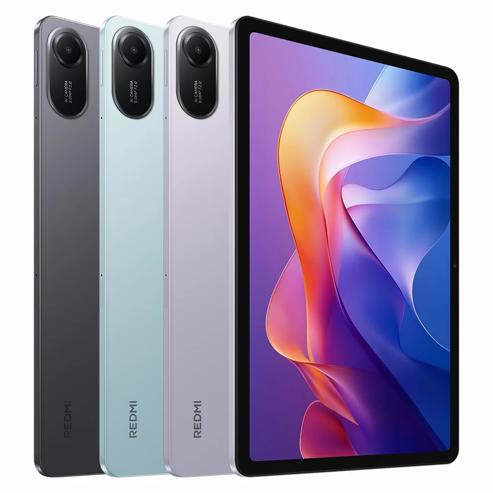 XIAOMI Redmi Pad 2, tablet 6 GB + 128 GB, 1600 x 2560 pikseli, 11 cali, Mediatek Helio G100 Ultra, Android 15, fioletowy, z ładowarką, bez NFC