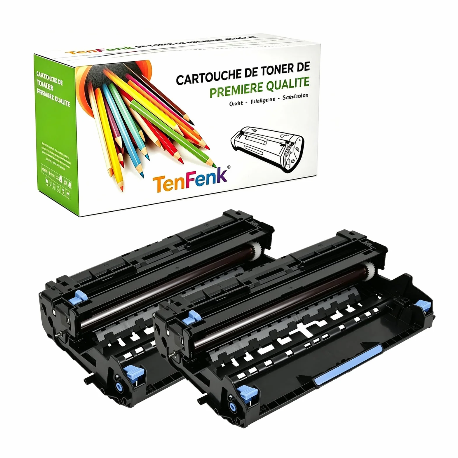 Kompatybilny zamiennik zespołu bębna dla Konica Minolta IUP41 IUP-41 AF2D01D do użytku z Konica Minolta Bizhub 4201I 4221I 5001I 5021I drukarką,(Czarny- 75000 stron),2 pack
