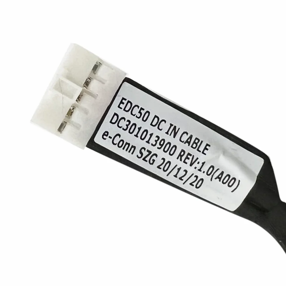 Gintai DC JACK ZŁĄCZE PORT ŁADOWANIA ZASILANIA Części zamienne dla Dell Latitude 5500 5501 5502 5505 5510 E5510 Precision 3540 3541 3551 P80F W3PG6 0W3PG6 CN-0W3PG6 DC301013900 DC301014200