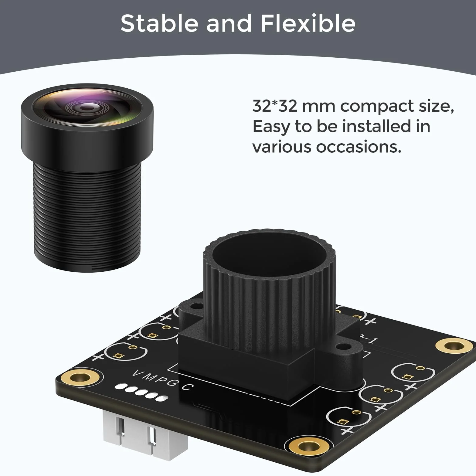 InnoMaker Kamera USB 2.0 1080P UVC 130° szerokokątna Plug & Play dla PC Raspberry Pi
