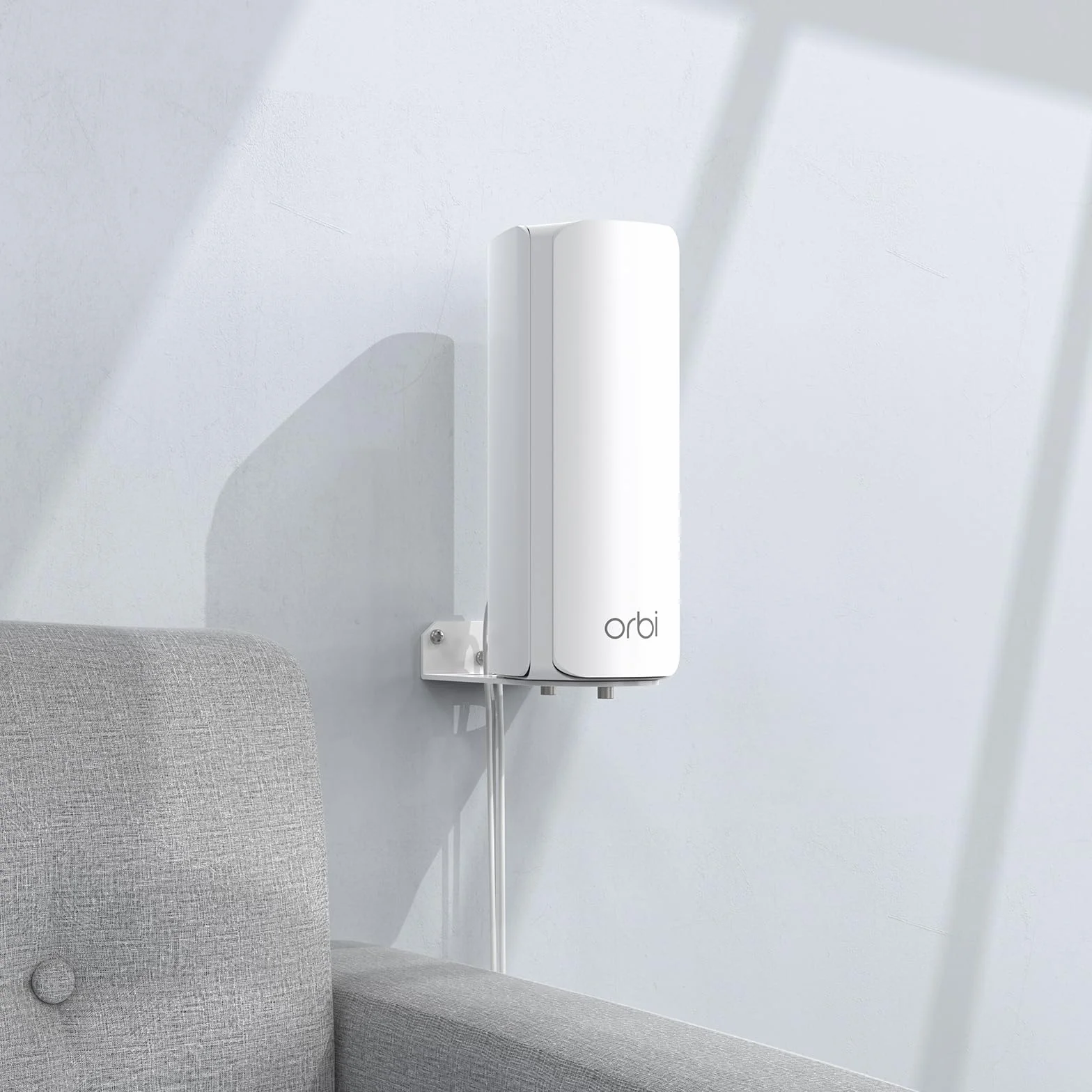 HOLACA Uchwyt ścienny kompatybilny z systemem sieciowym Orbi WiFi 7 Mesh (seria 770), metalowy uchwyt do RBE770/RBE772/RBE773, 1 PCS