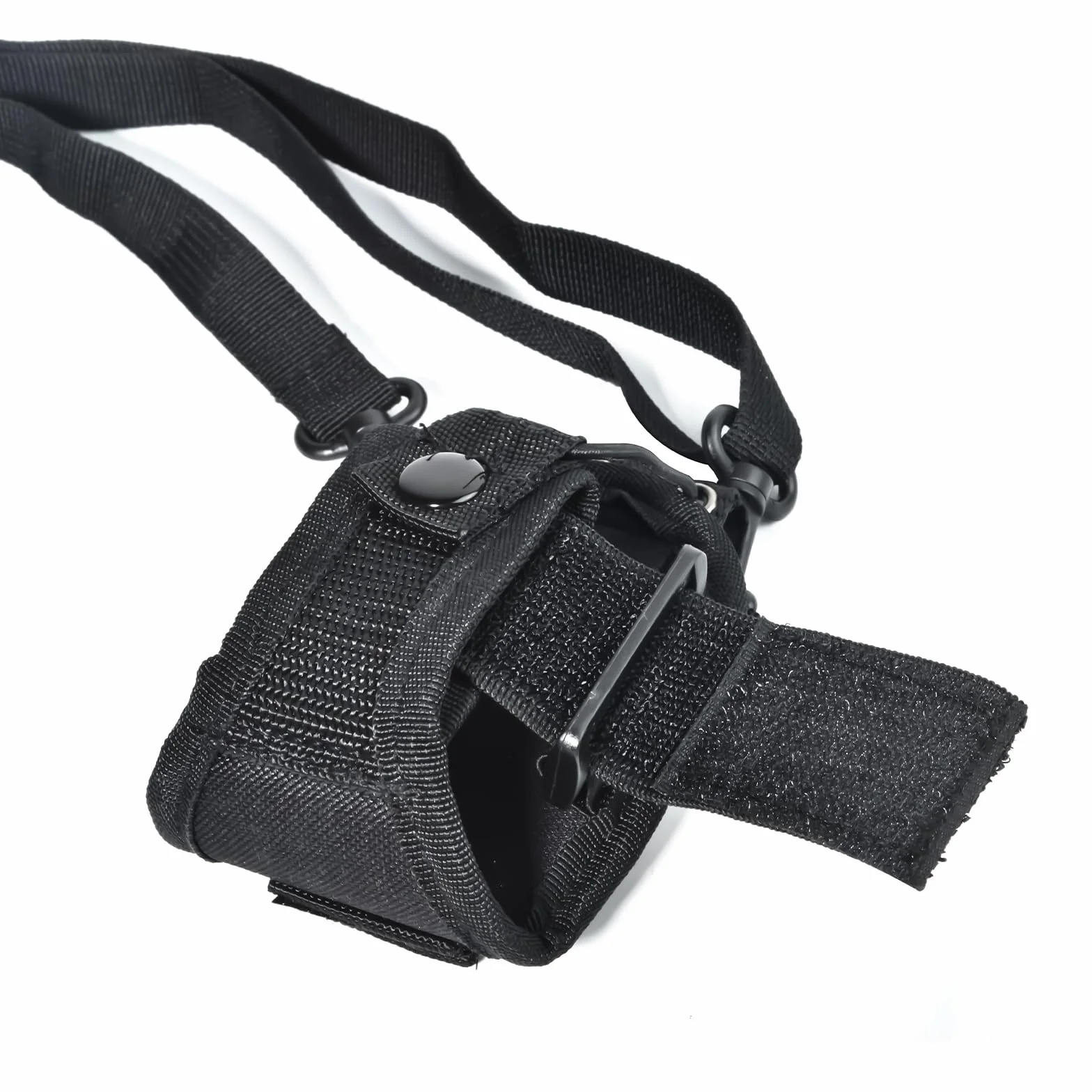 UAYESOK Mała torba na urządzenia radiowe, kabura walkie talkie torba do przenoszenia, torba policyjna na pasek z klipsami do Baofeng UV-5R UV82 888S Motorola TLKR Talkabout Midland Kenwood