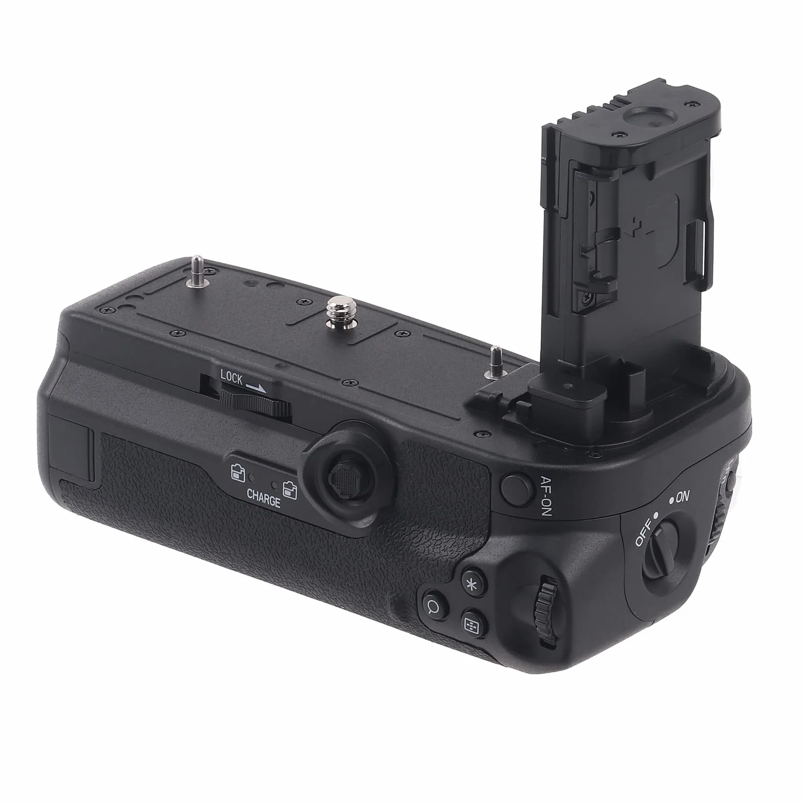 FOTGA Uchwyt baterii do aparatu Canon EOS R6 Mark II R6II R5 R5C - profesjonalny pionowy uchwyt akumulatora Multi Power Pack zamiennik do BG-R10 (obsługuje do 2 x akumulatorów LP-E6/LP-E6N/LP-E6NH)