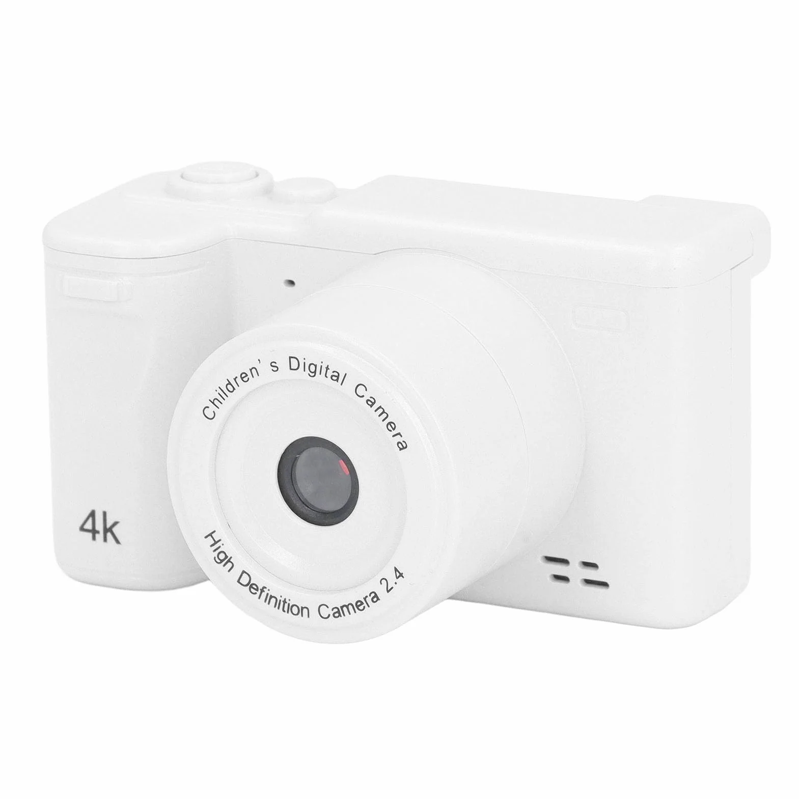 Cyfrowy Aparat Fotograficzny 4K do Fotografii, Kamera Wideo do Vlogowania z 8-krotnym Zoomem i rozdzielczością 1080P, funkcją Automatycznego Ustawiania Ostrości, Zabezpieczeniem