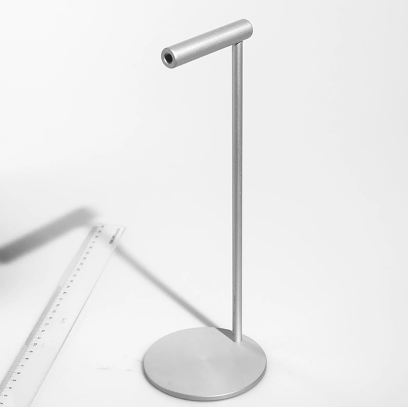 Uchwyt na słuchawki Wieszak na słuchawki ze stopu aluminium, oszczędzający miejsce w biurze(Black)