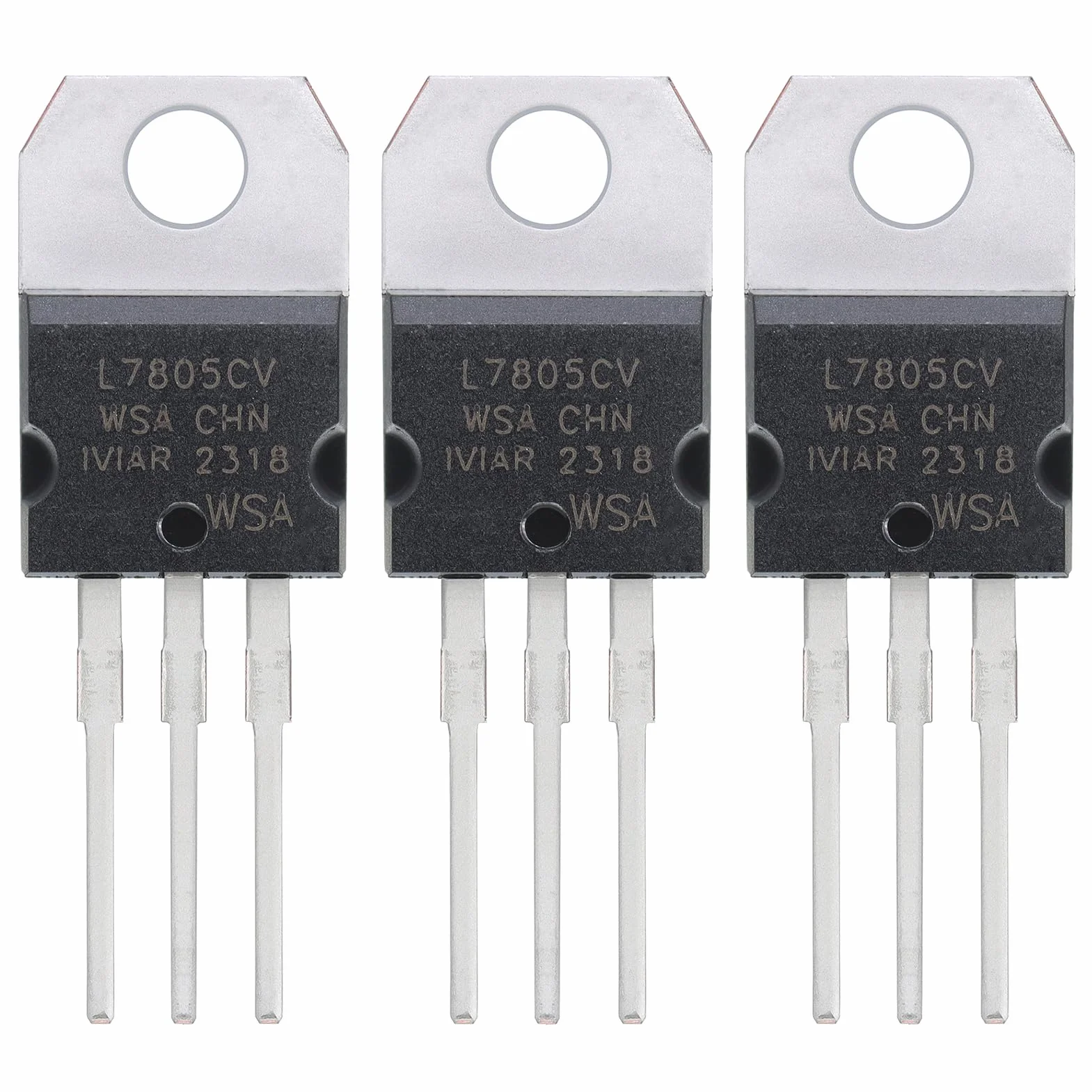 30 sztuk L7805 L7805CV 7805 LM7805 regulator napięcia 5 V 1,5 A wyjście dodatnie IC obwód 5 V 1,5 A regulator TO-220