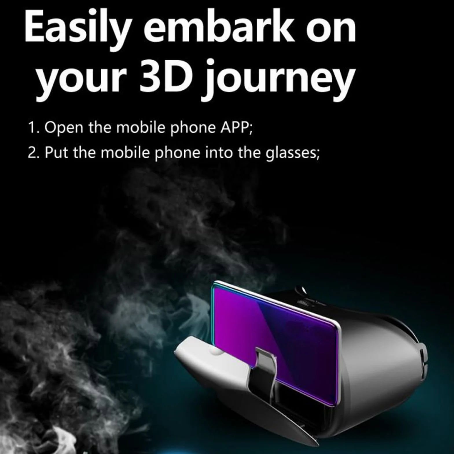 Zestaw Słuchawkowy VR do Wirtualnej Rzeczywistości Okulary 3D Gogle VR do Telefonu, Zestaw Słuchawkowy 3D VR do Telefonów z Systemem IOS i Telefonów z Systemem Android do