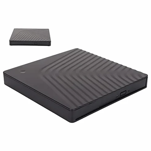 Zewnętrzne Pudełko na Napęd, Zdejmowana Obudowa Zewnętrznego Napędu Optycznego, Obudowa Napędu Optycznego Laptopa USB3.0/USB2.0 5Gbps, do Napędu DVD RW SATA 12.7mm/9.5mm