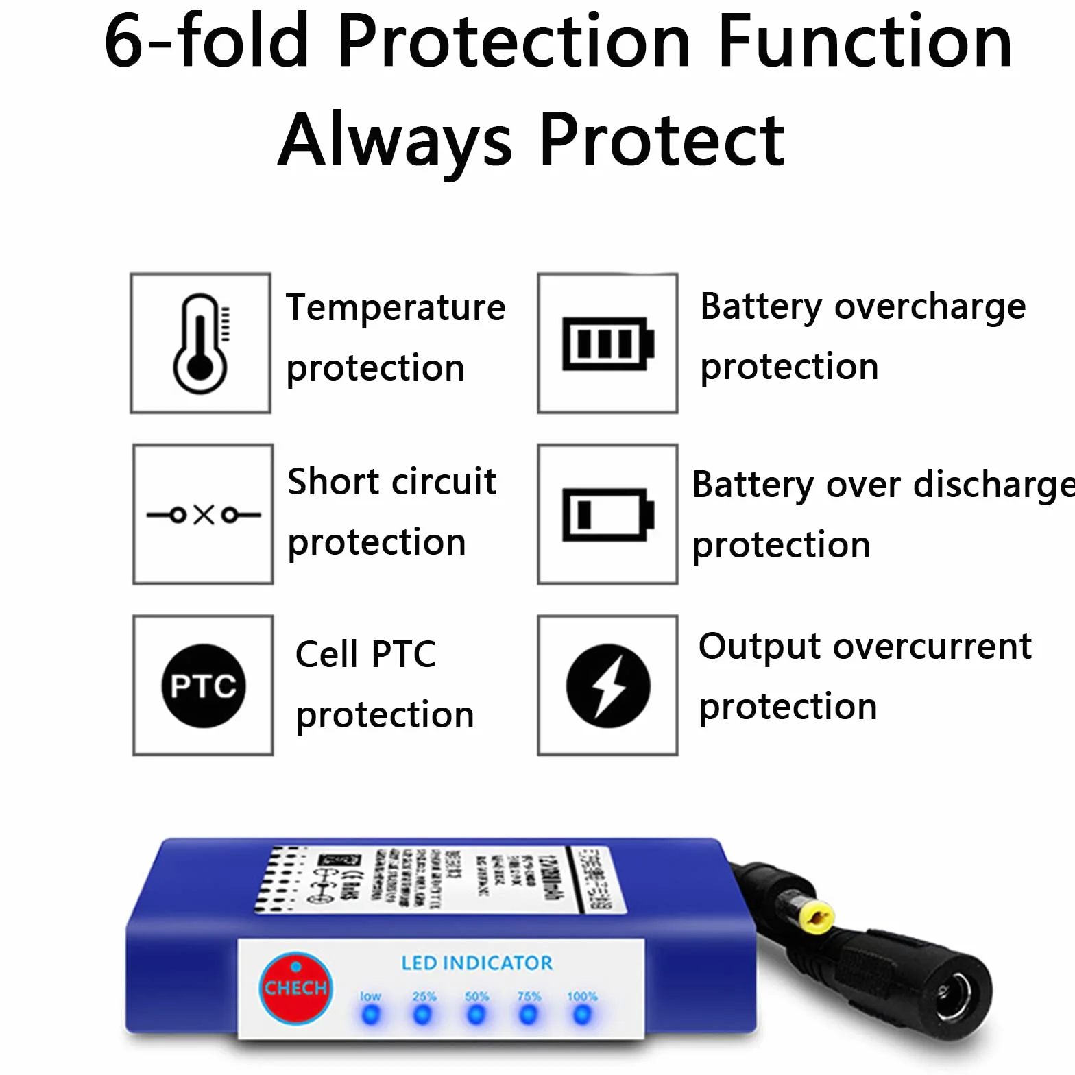 Akumulator litowo-jonowy 12 V, 12800 mAh, wielokrotnego ładowania, z ładowarką do listwy świetlnej LED, aparatów cyfrowych, zabawka elektryczna, oświetlenie przepukliny, narzędzia elektryczne,