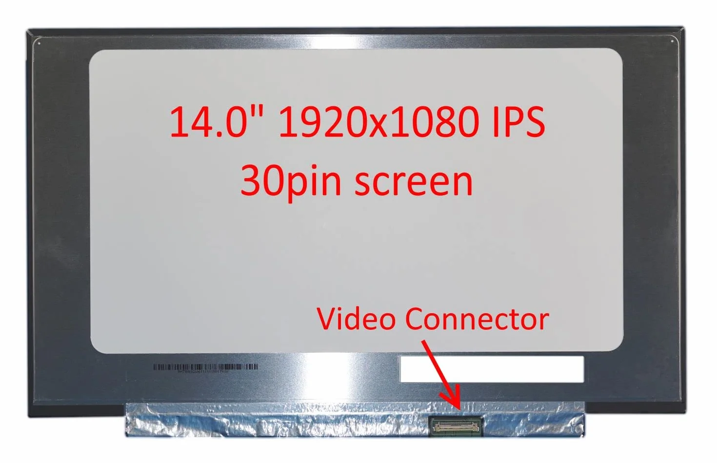 Ogólny nowy 14,0 cala IPS FHD (1920 x 1080) laptop LED ekran zastępczy LCD kompatybilny z N140HCE-EN2 i N140HCE-GN2, NV140FHM-N61 matowy