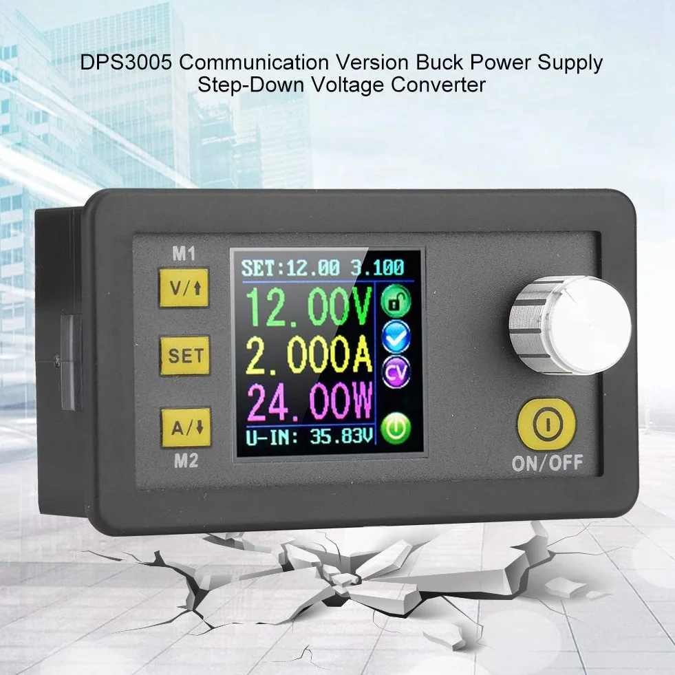 Zasilacz w dół, DPS3005 / DPS5005 regulator napięcia, moduł obniżający napięcie (DPS3005-USB-BT)
