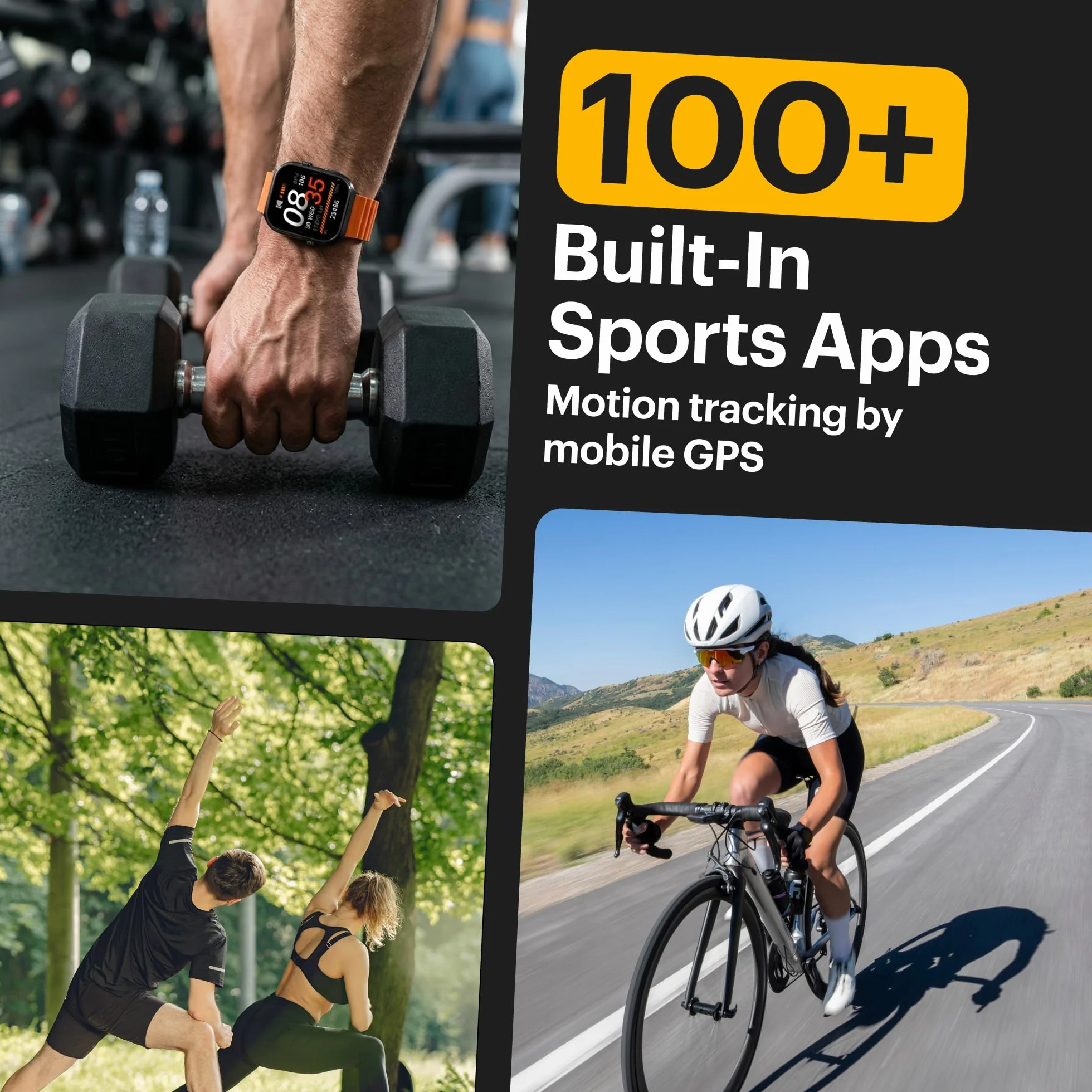 KODAK SW-7210 - Inteligentny zegarek - ekran 51 mm HD - Połączenia Bluetooth i asystent głosowy - tętno, SpO2, stres - 100+ trybów sportowych - GPS - 5 dni pracy na baterii - bezprzewodowe ładowanie