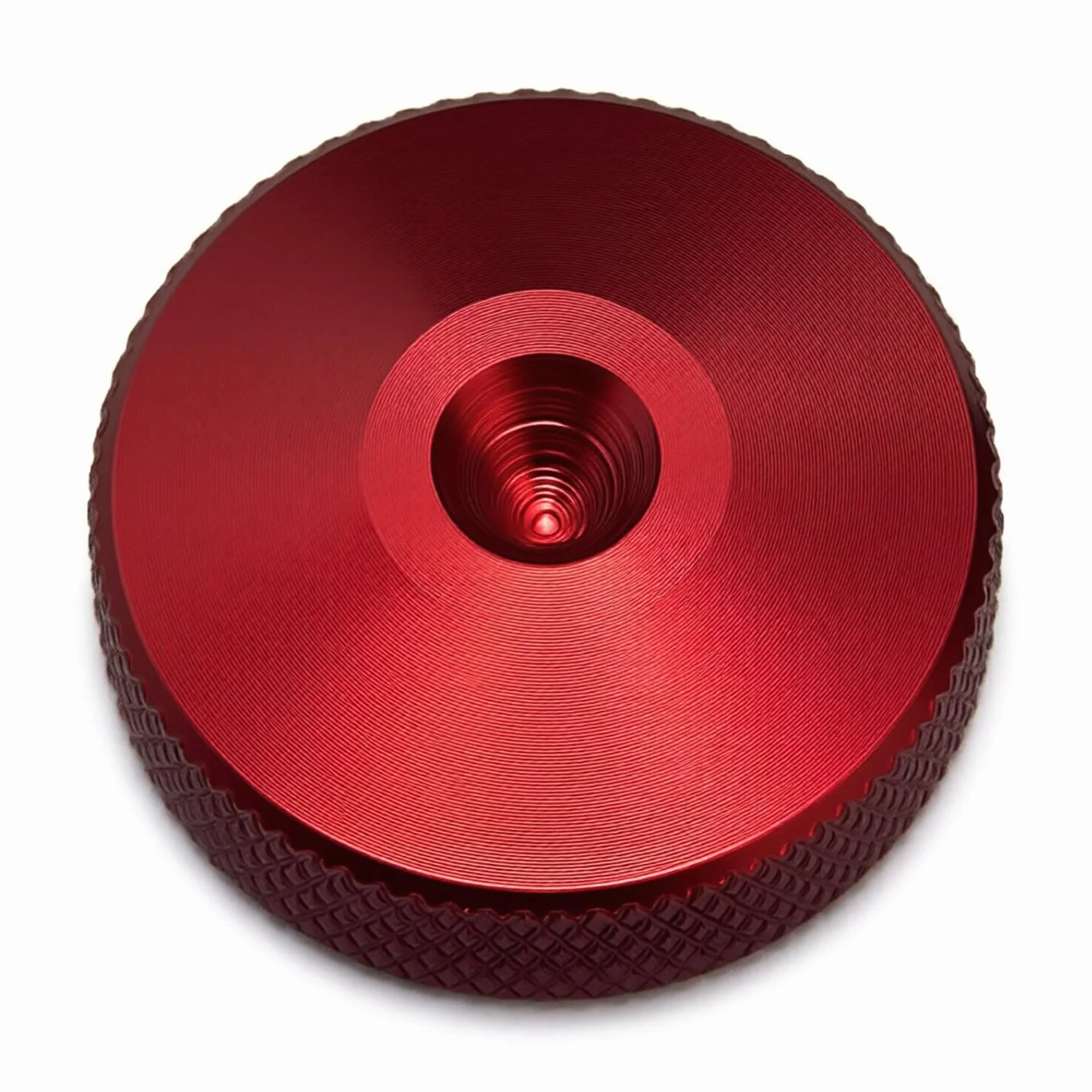 Podkładki Pod Kolce Głośnikowe Średnica 20mm L-8mm Aluminium Czerwone 4 sztuki